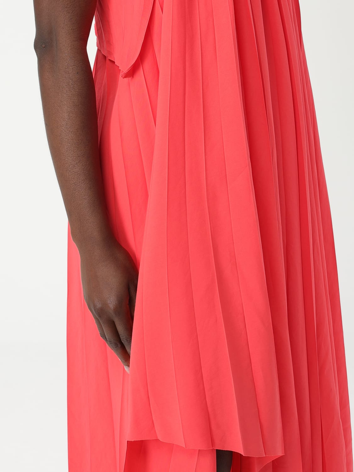 MCQUEEN KLEID: Kleider damen McQueen, Korall - Img 4