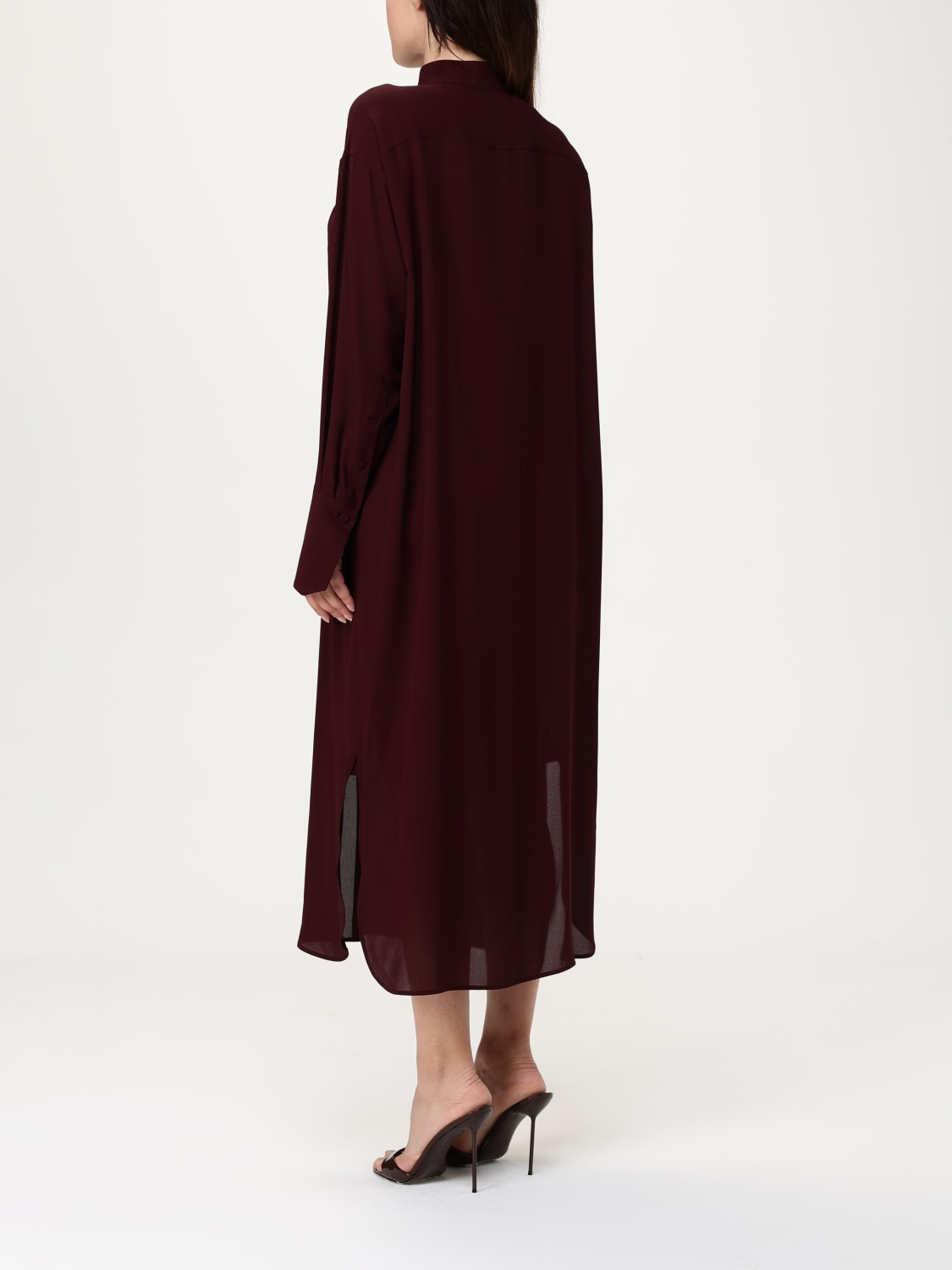 ワンピース ALEXANDER MCQUEEN Woman Dress Burgundy 813726QBAAF 5006 MCQUEEN: Dress woman - Burgundy | McQueen dress 813726QBAAF