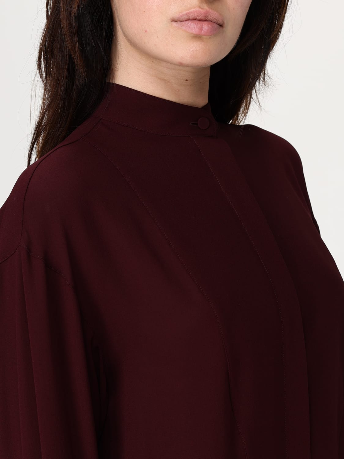 ワンピース ALEXANDER MCQUEEN Woman Dress Burgundy 813726QBAAF 5006 MCQUEEN: Dress woman - Burgundy | McQueen dress 813726QBAAF