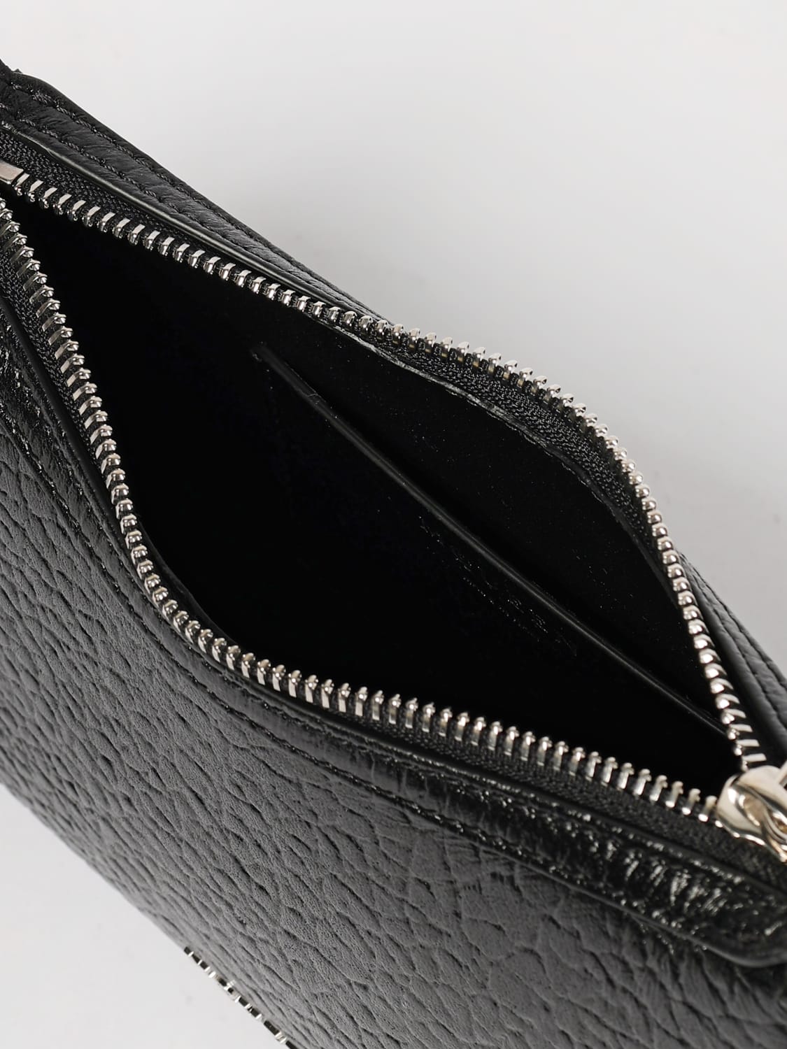 MCQUEEN BORSA MINI: Borsa McQueen in pelle a grana , Nero - Img 5