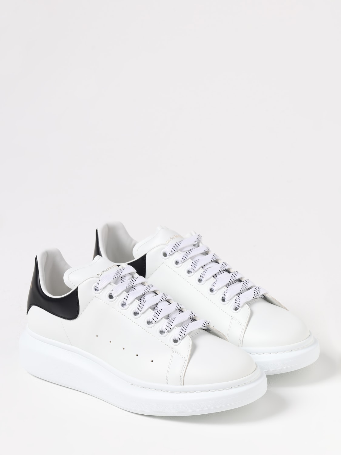 MCQUEEN SNEAKERS: Sneakers Oversize McQueen in pelle , Bianco - Img 2