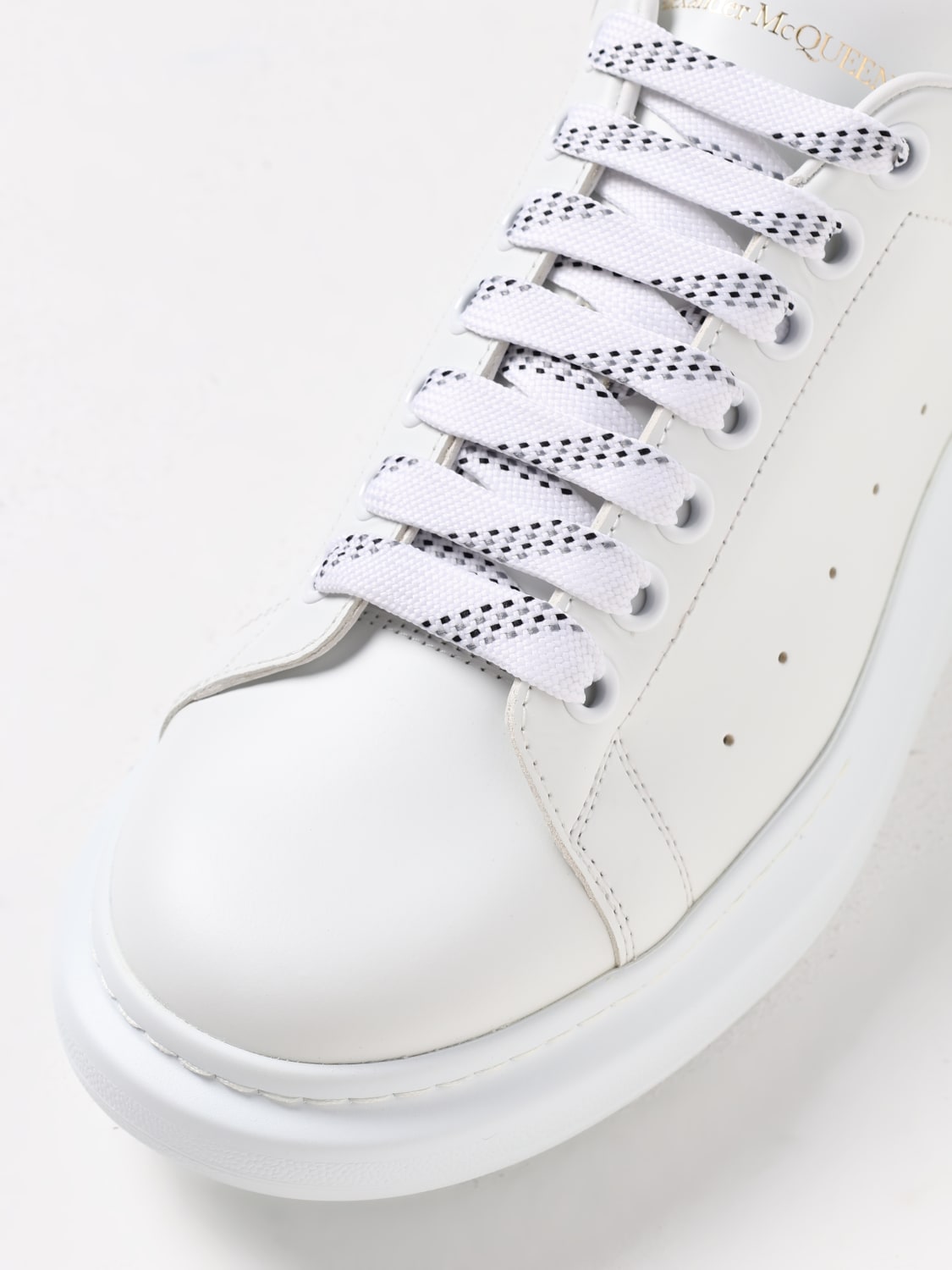 MCQUEEN SNEAKERS: Sneakers Oversize McQueen in pelle , Bianco - Img 4