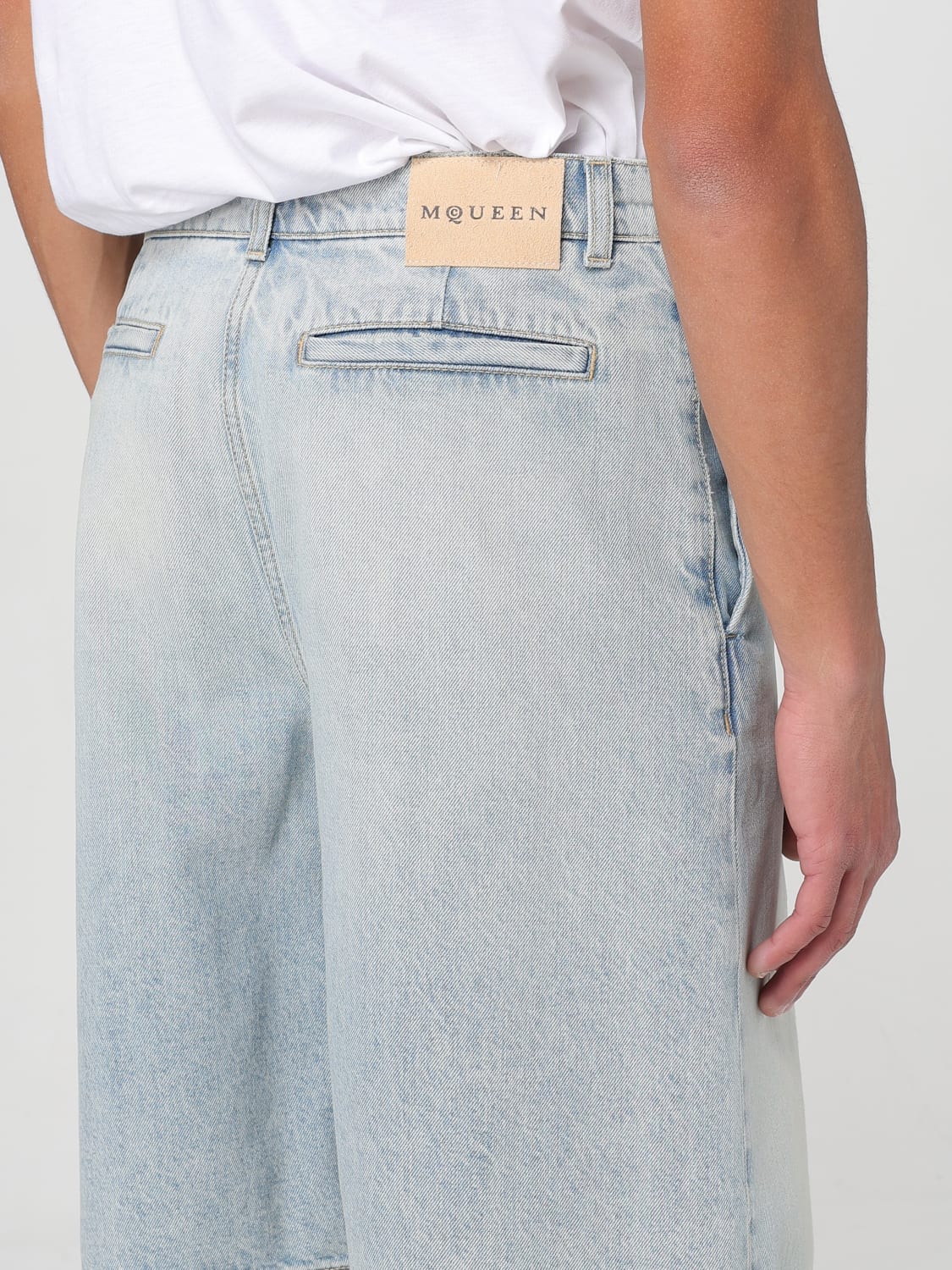 MCQUEEN PANTALONCINI: Pantaloncino McQueen in denim , Sstw - Img 5