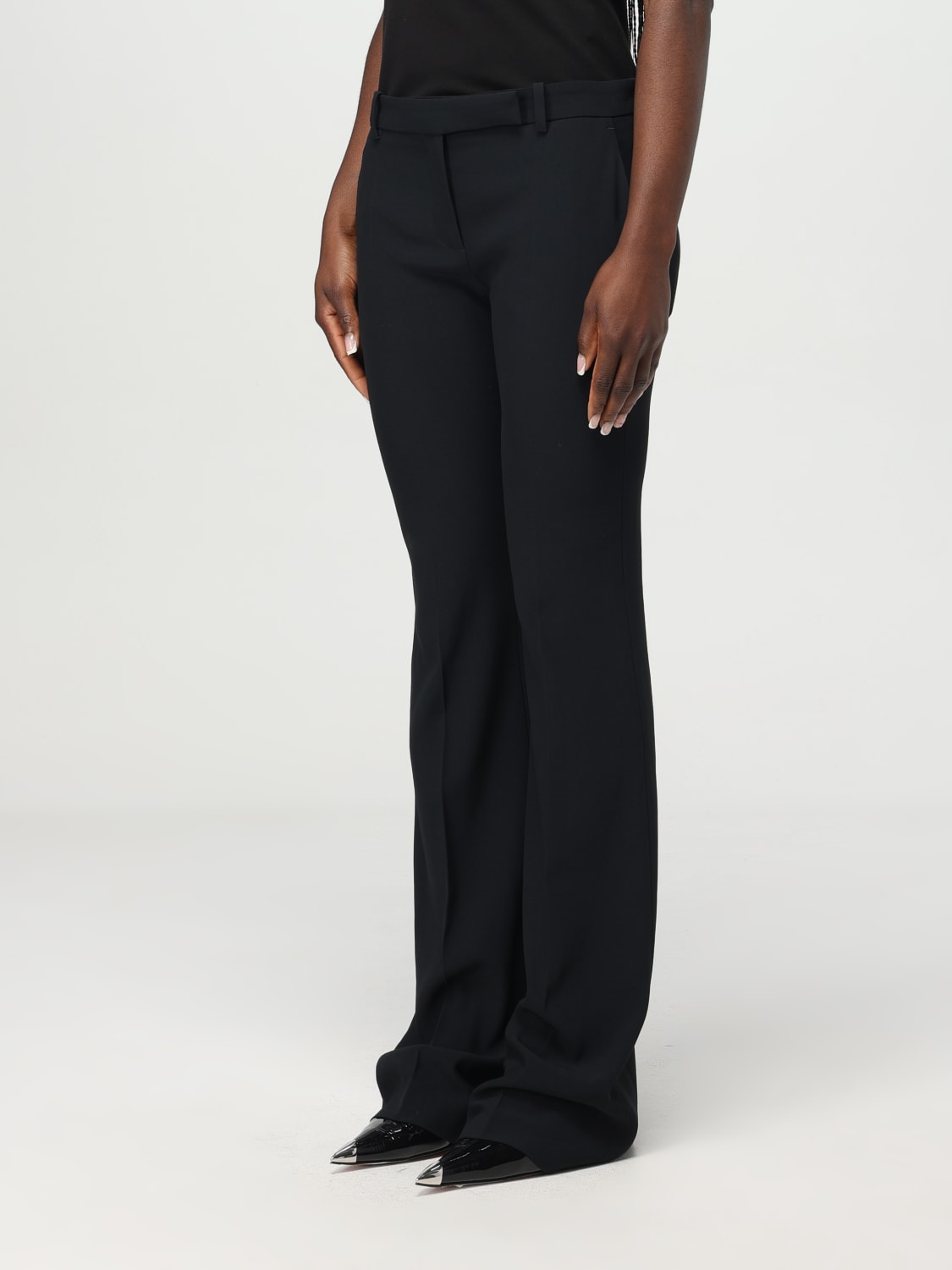 MCQUEEN PANTALONES: Pantalón mujer McQueen, Negro - Img 3