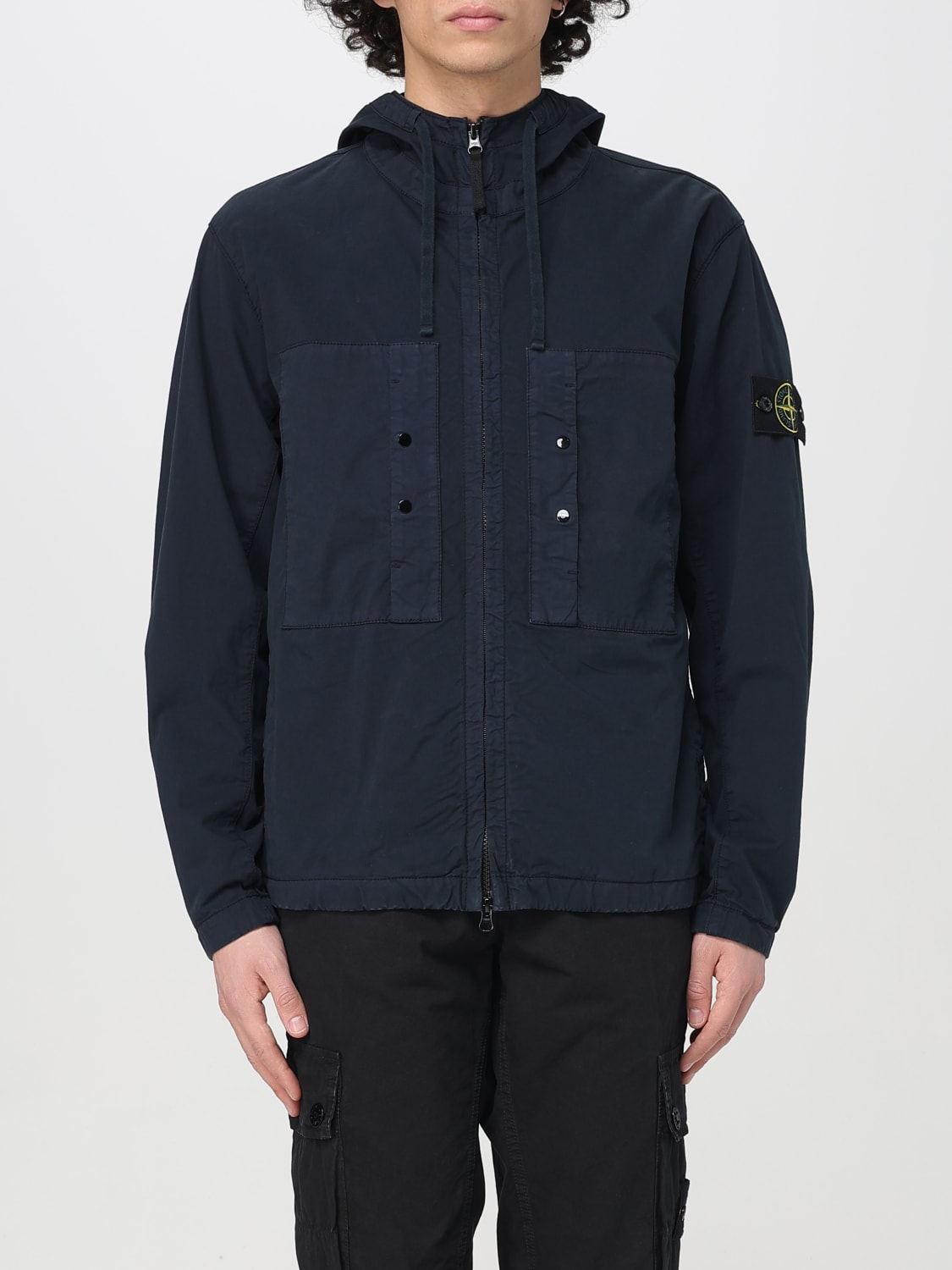 STONE ISLAND JACKET: Jacket men Stone Island, Blue - Img 1