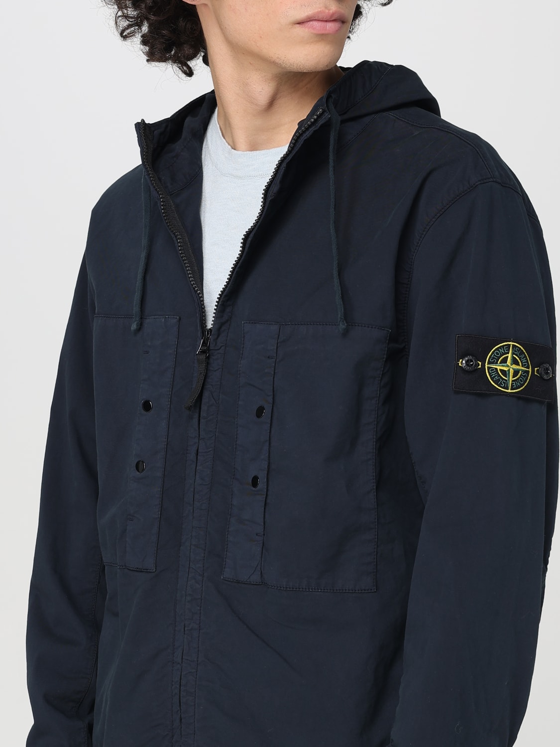 STONE ISLAND JACKET: Jacket men Stone Island, Blue - Img 5