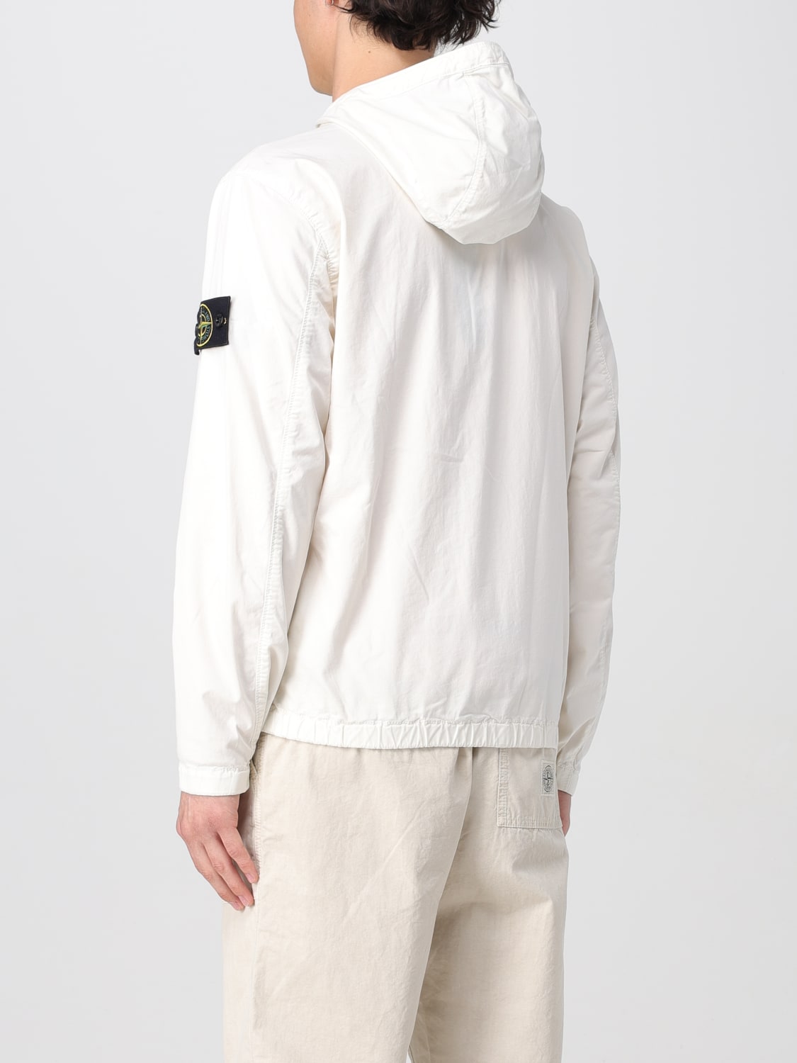 STONE ISLAND JACKET: Jacket men Stone Island, Ivory - Img 3