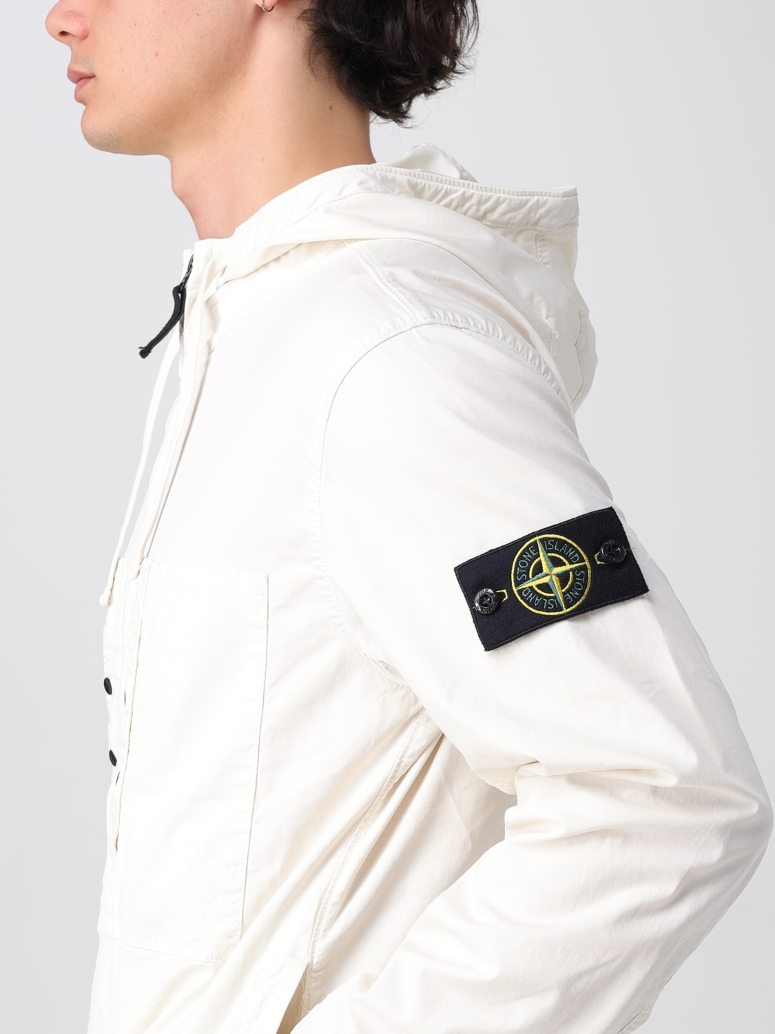 STONE ISLAND JACKET: Jacket men Stone Island, Ivory - Img 5