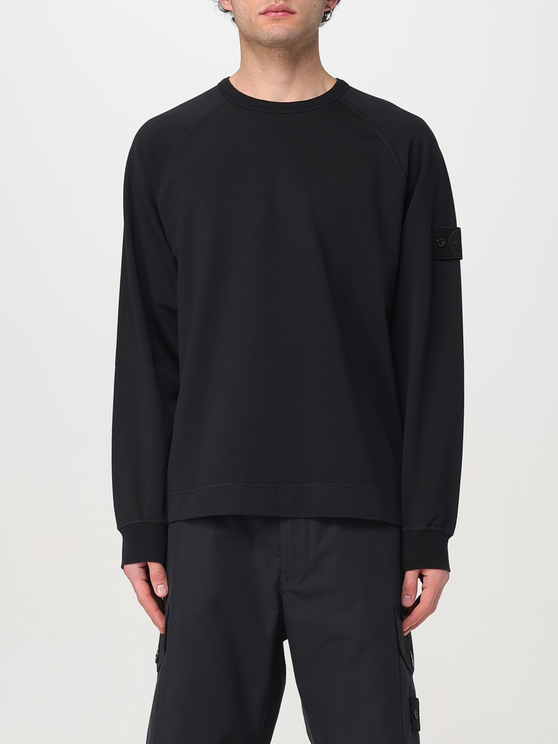STONE ISLAND SWEATSHIRT: Sweatshirt herren Stone Island, Schwarz - Img 1