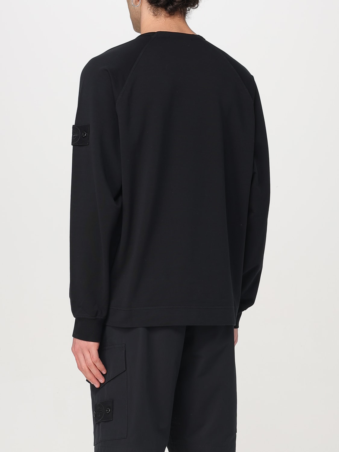 STONE ISLAND SWEATSHIRT: Sweatshirt herren Stone Island, Schwarz - Img 3