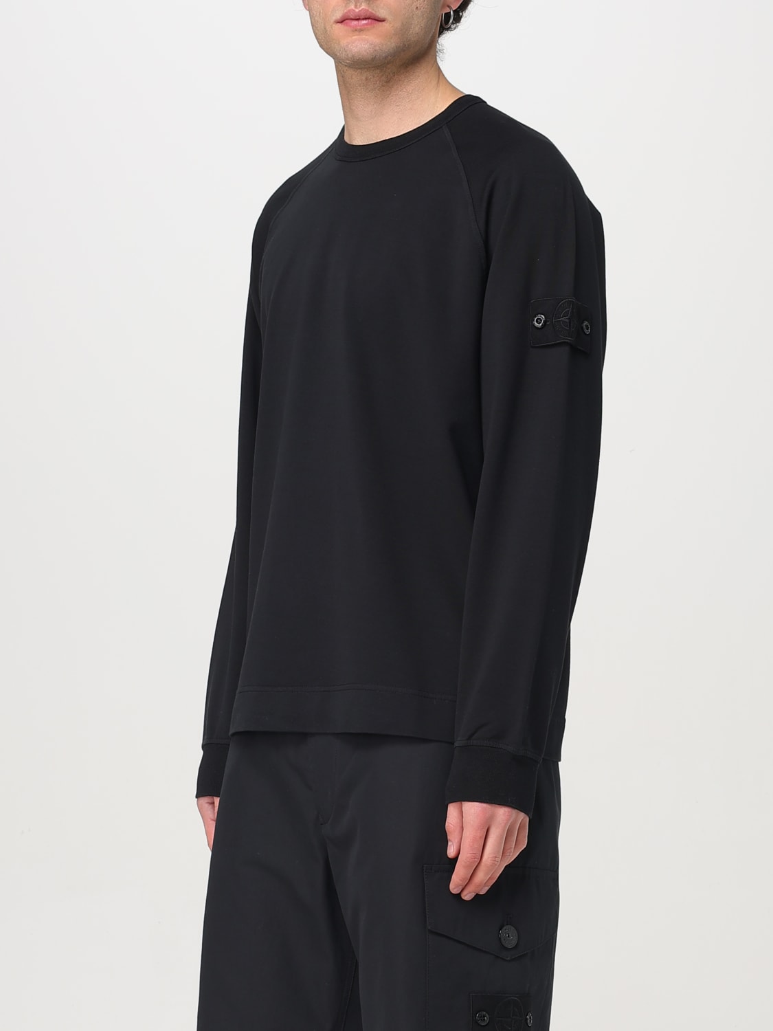 STONE ISLAND SWEATSHIRT: Sweatshirt herren Stone Island, Schwarz - Img 4