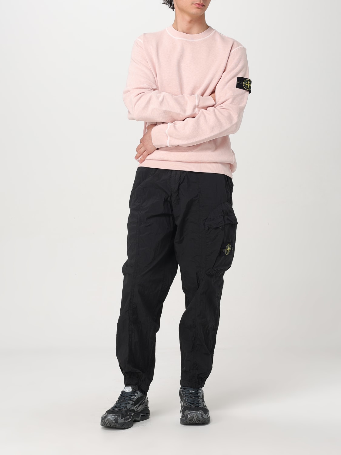 スウェット・トレーナー STONE 6100020S0060 Sweatshirts STONE ISLAND: Sweatshirt men - Pink | Stone Island