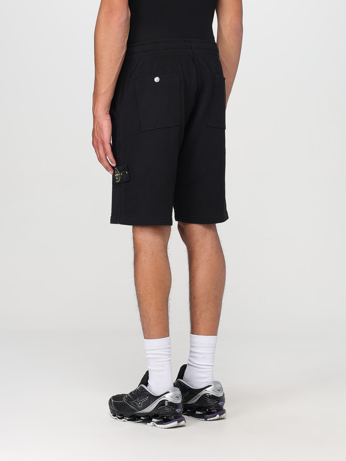 STONE ISLAND SHORTS: Short men Stone Island, Black - Img 3