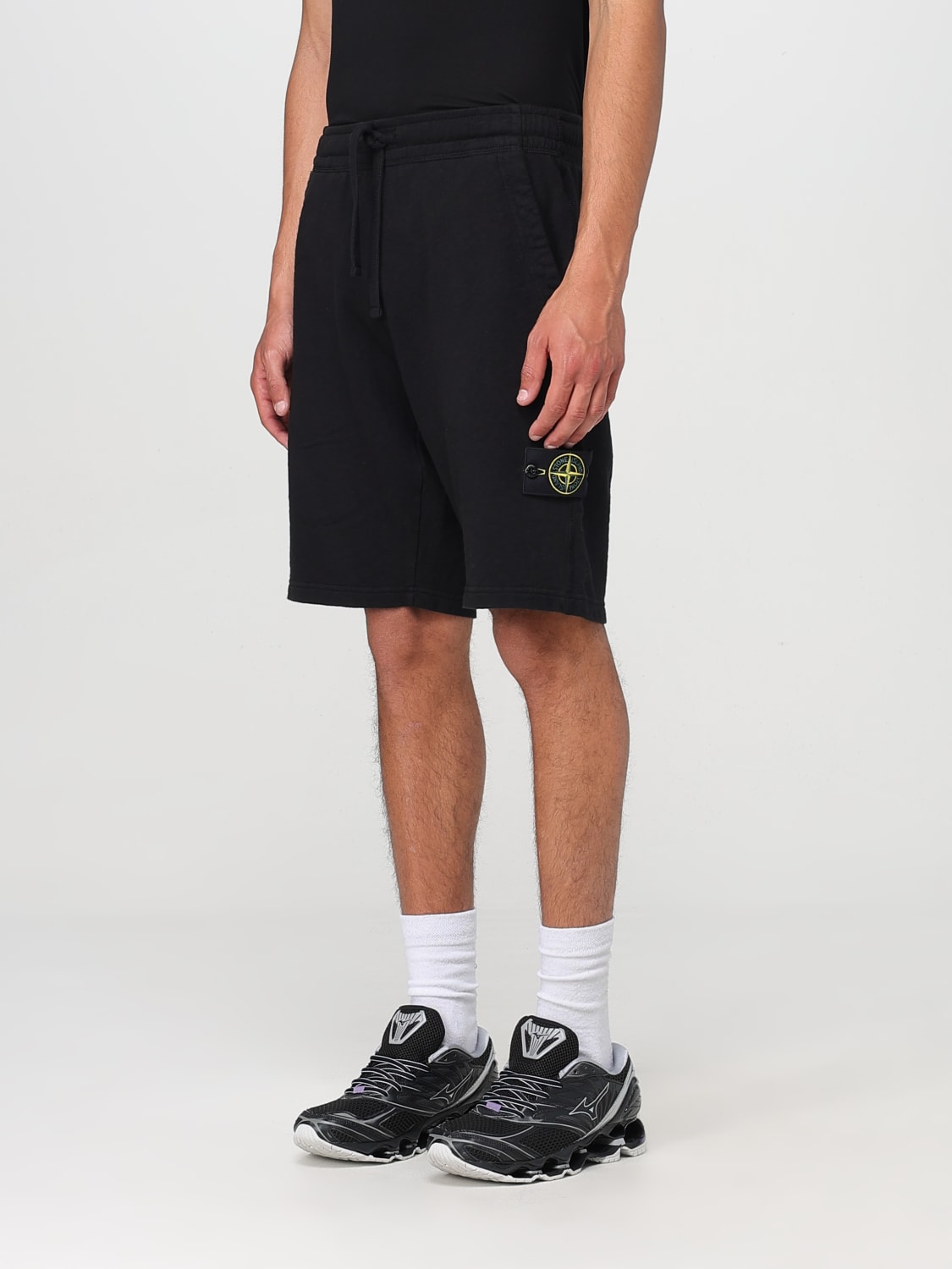 STONE ISLAND SHORTS: Short men Stone Island, Black - Img 4