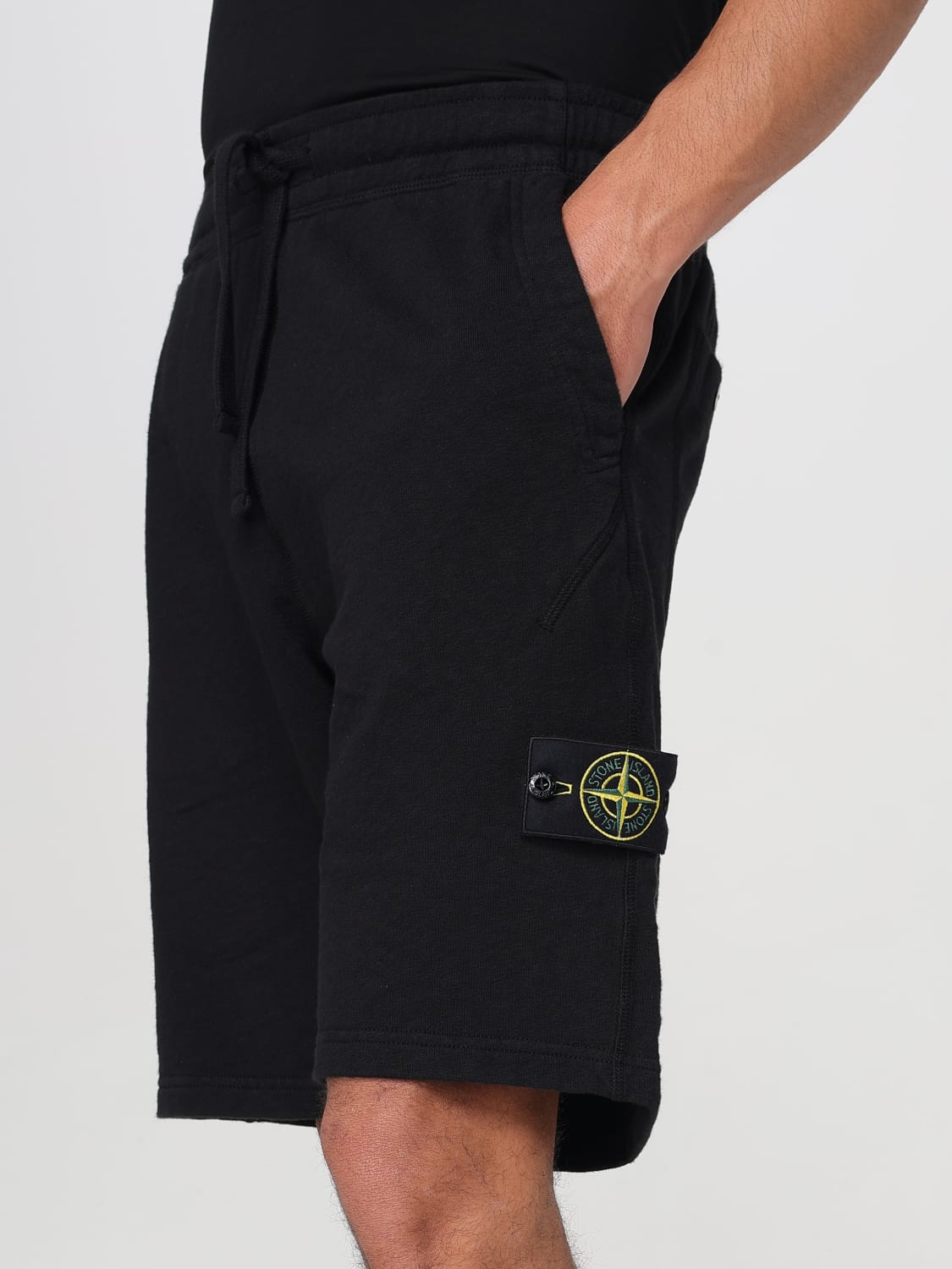 STONE ISLAND SHORTS: Short men Stone Island, Black - Img 5
