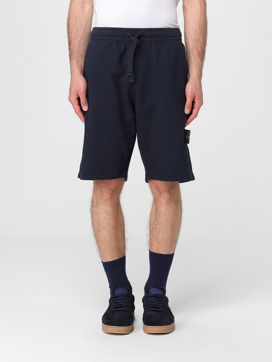 STONE ISLAND SHORTS: Short men Stone Island, Blue - Img 1