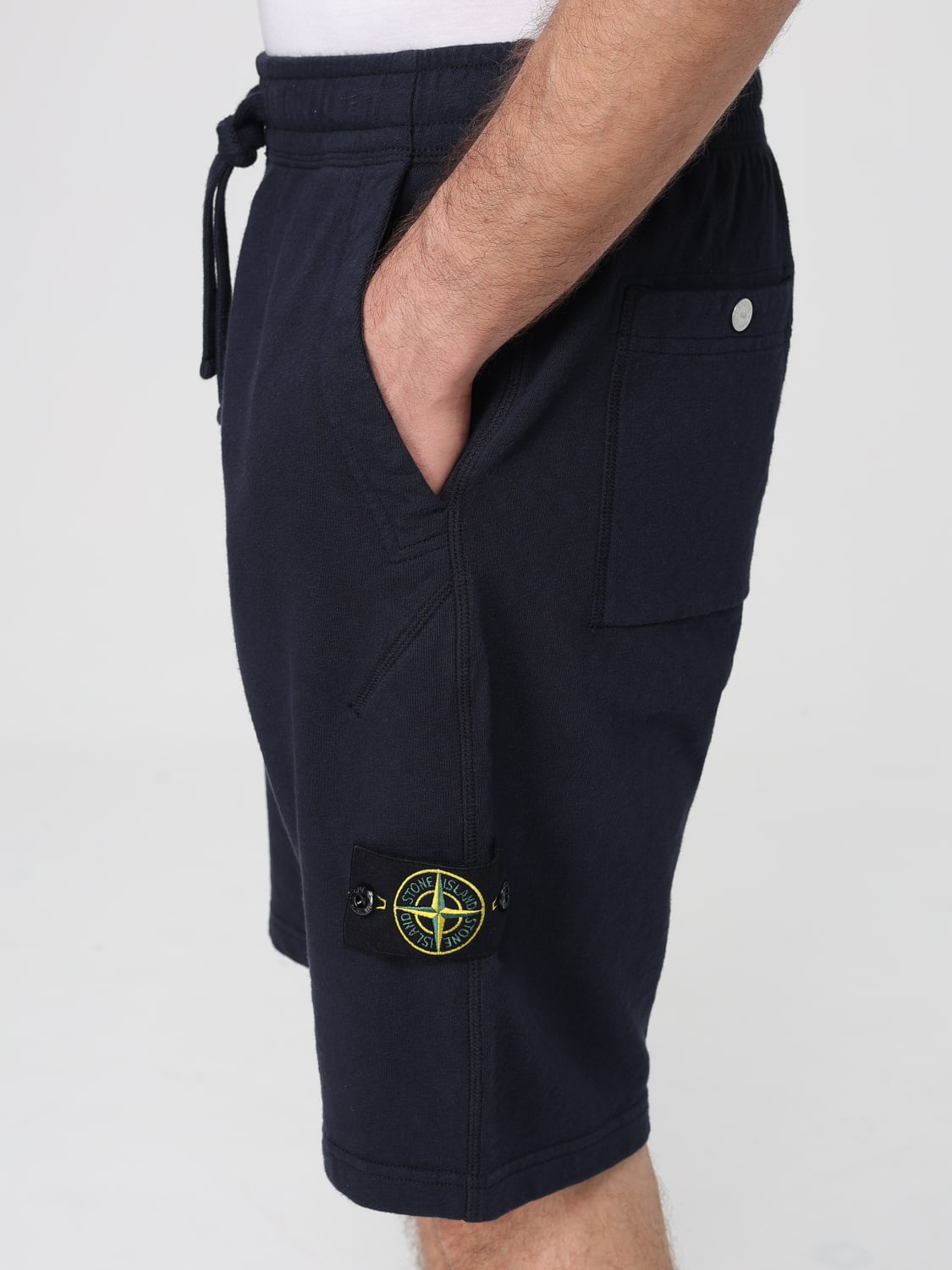 STONE ISLAND SHORTS: Short men Stone Island, Blue - Img 4
