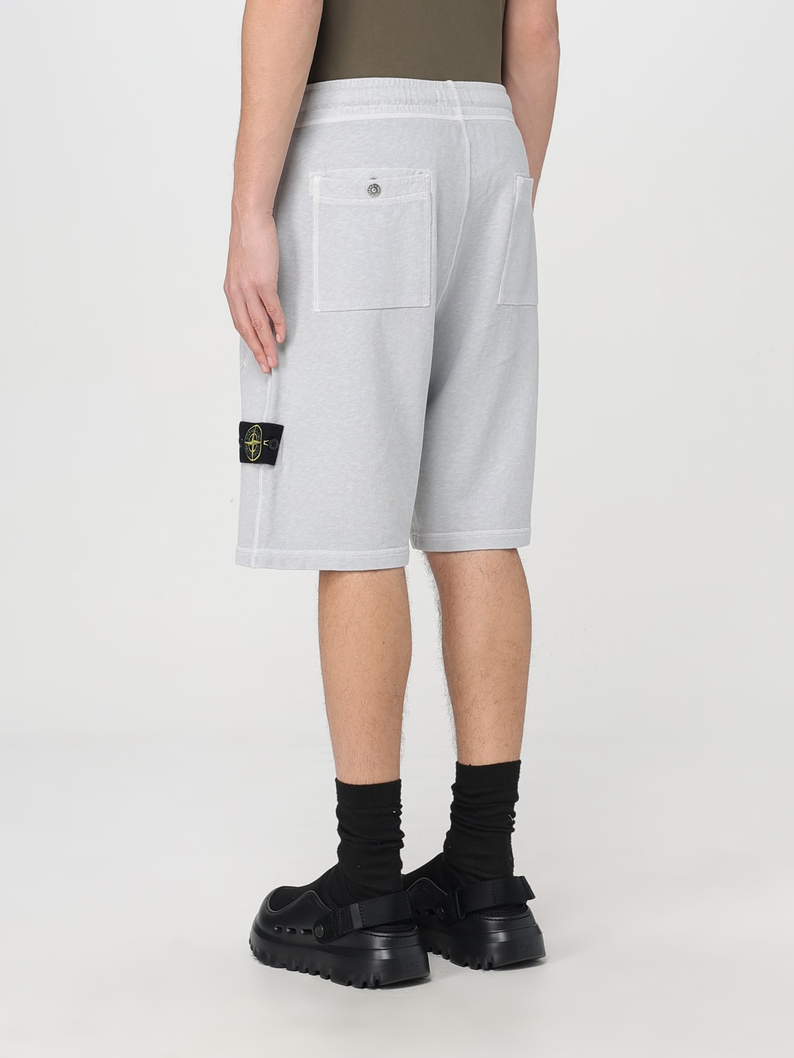 STONE ISLAND SHORTS: Short men Stone Island, Grey - Img 3