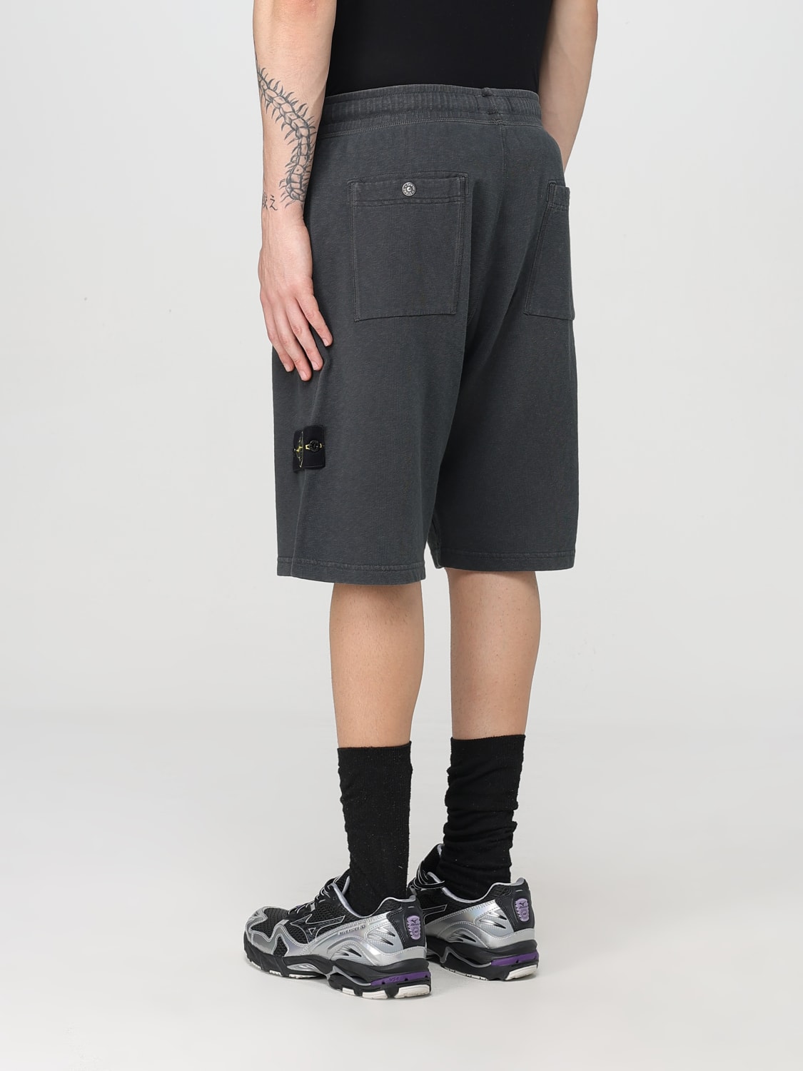 STONE ISLAND SHORTS: Short men Stone Island, Grey 1 - Img 3