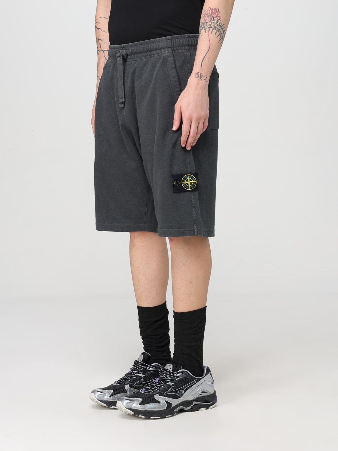 STONE ISLAND SHORTS: Short men Stone Island, Grey 1 - Img 4
