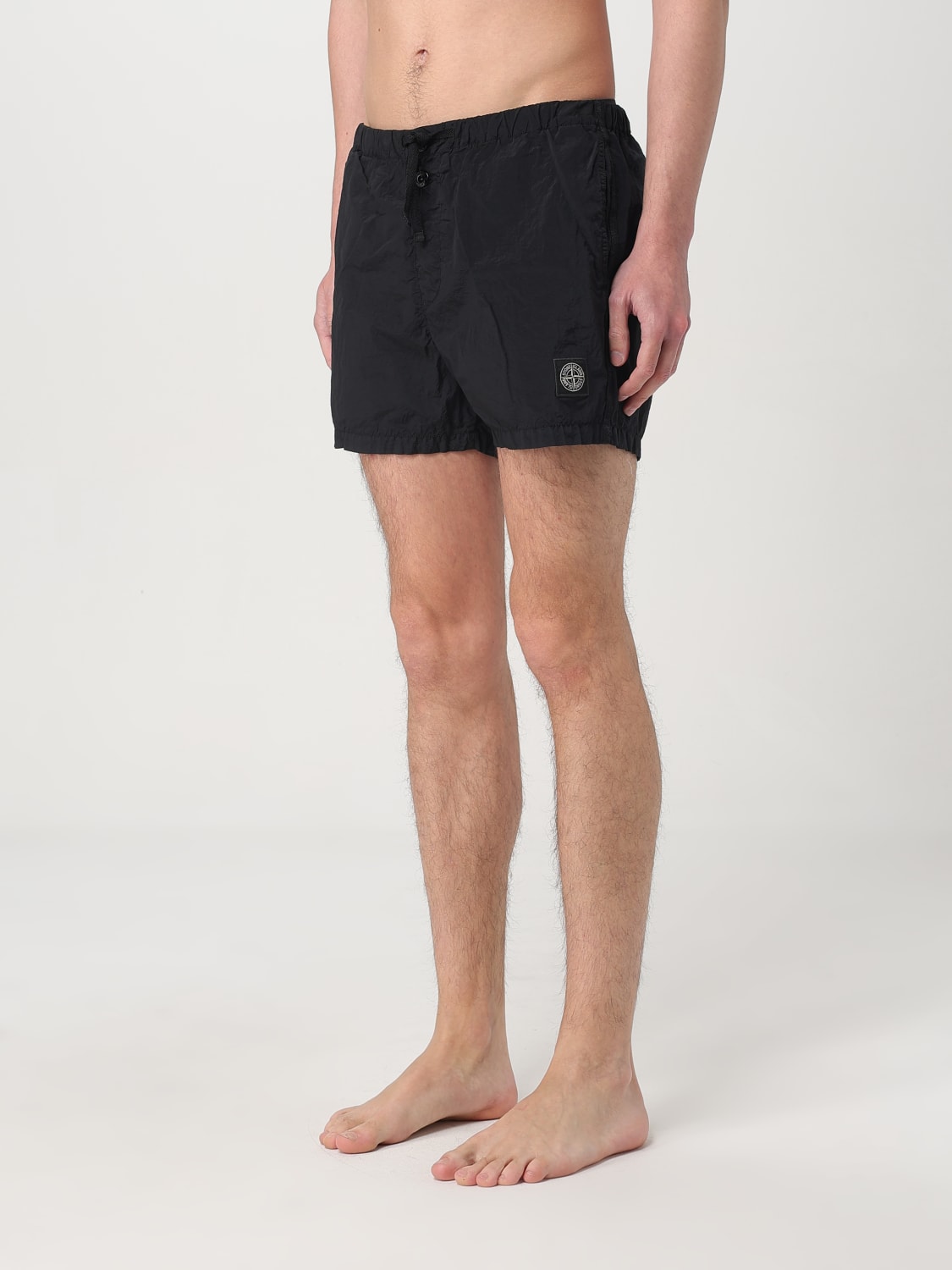 STONE ISLAND SWIMSUIT: Swimsuit men Stone Island, Black - Img 3