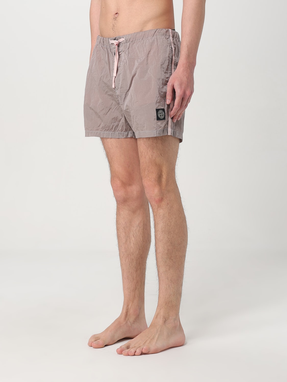 STONE ISLAND BADEMODE: Bademode herren Stone Island, Pink - Img 3