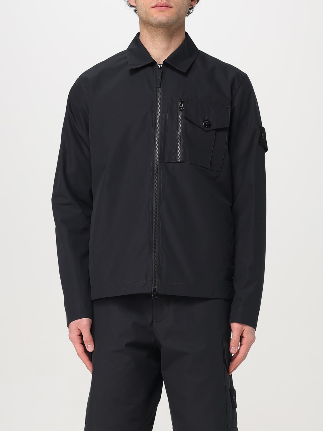 STONE ISLAND: Shirt men - Black | Stone Island jacket STONE ISLAND: Shirt men - Black | Stone Island jacket