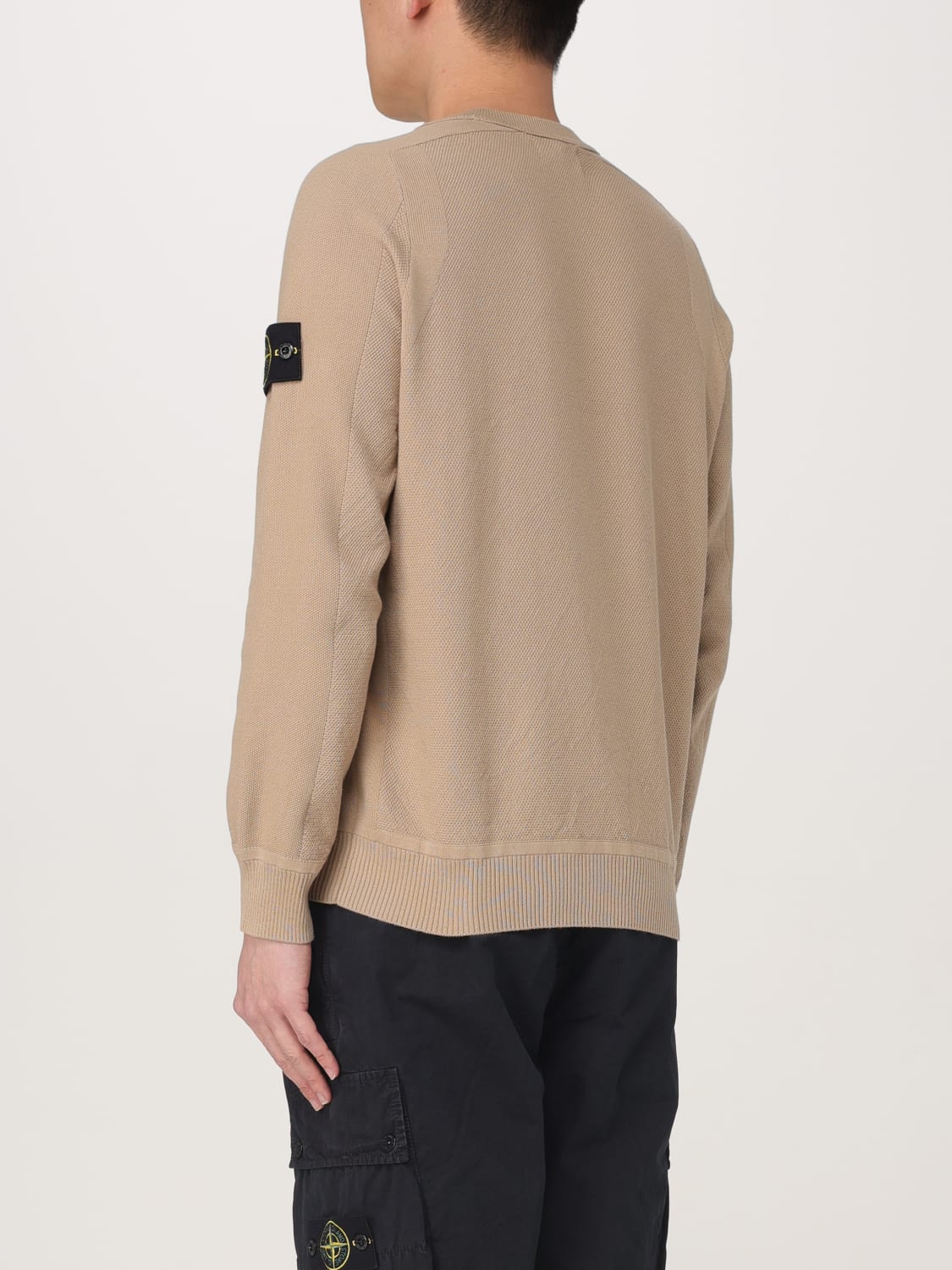 STONE ISLAND PULLOVER: Pullover herren Stone Island, Beige - Img 3