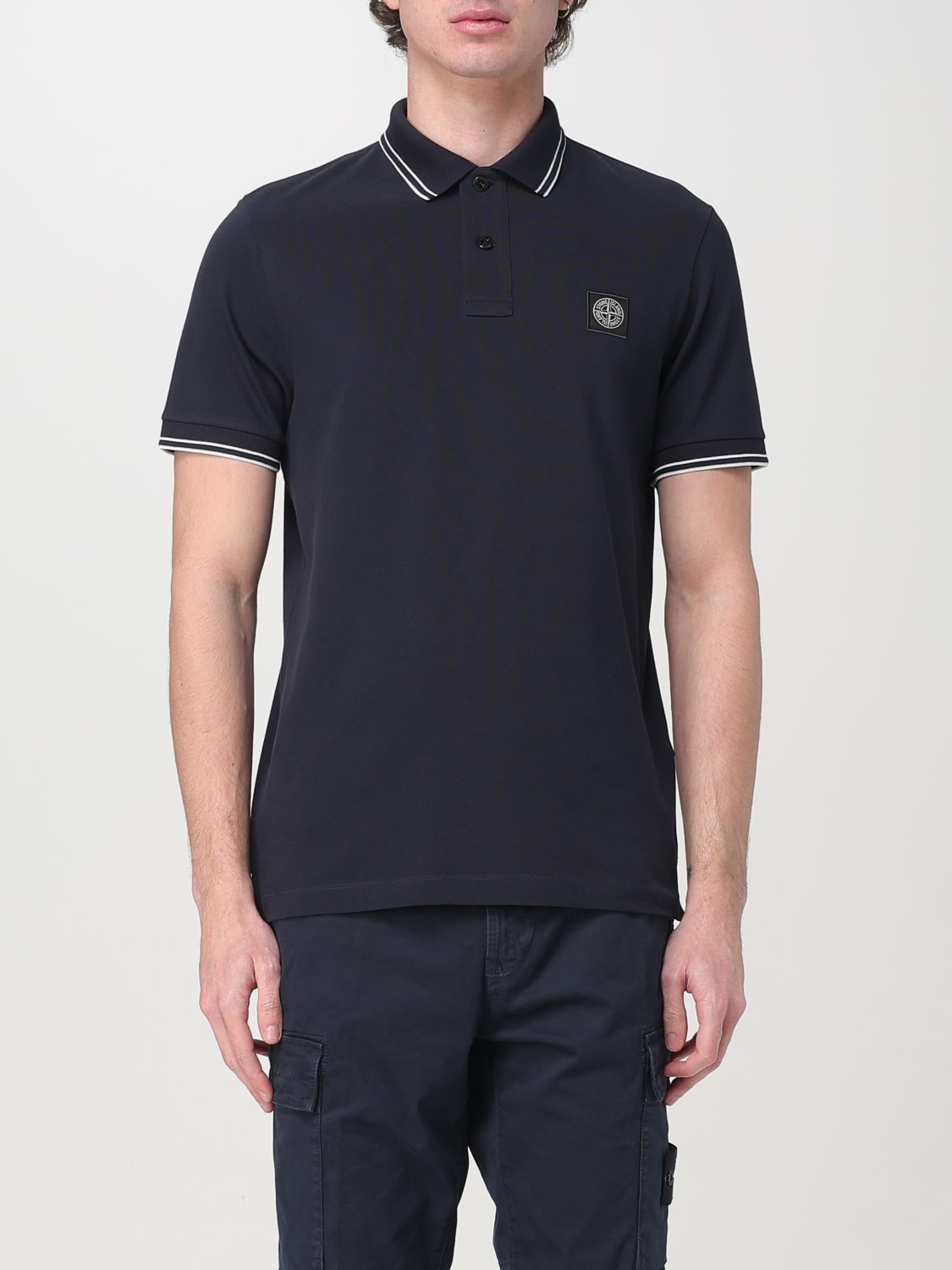 STONE ISLAND】ストーン アイランド ポロシャツ (STONE ISLAND