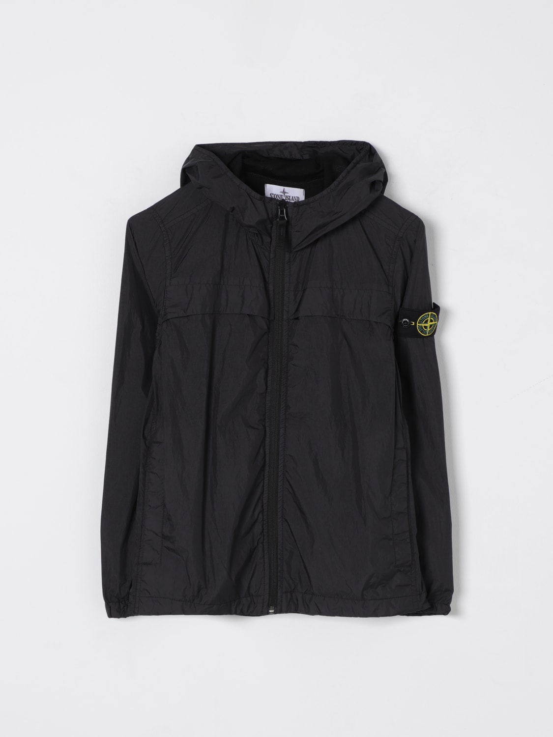 STONE ISLAND JUNIOR JACKET: Jacket kids Stone Island Junior, Black - Img 1