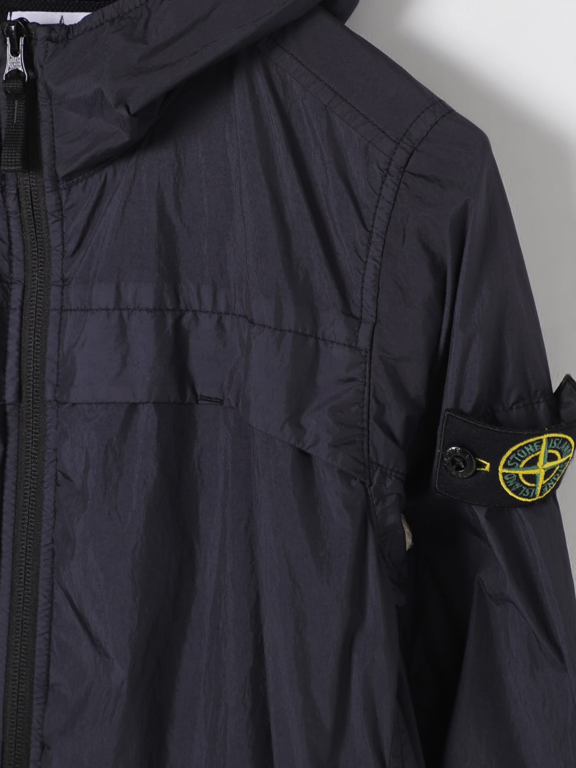 STONE ISLAND JUNIOR JACKE: Jacke kinder Stone Island Junior, Navy - Img 3