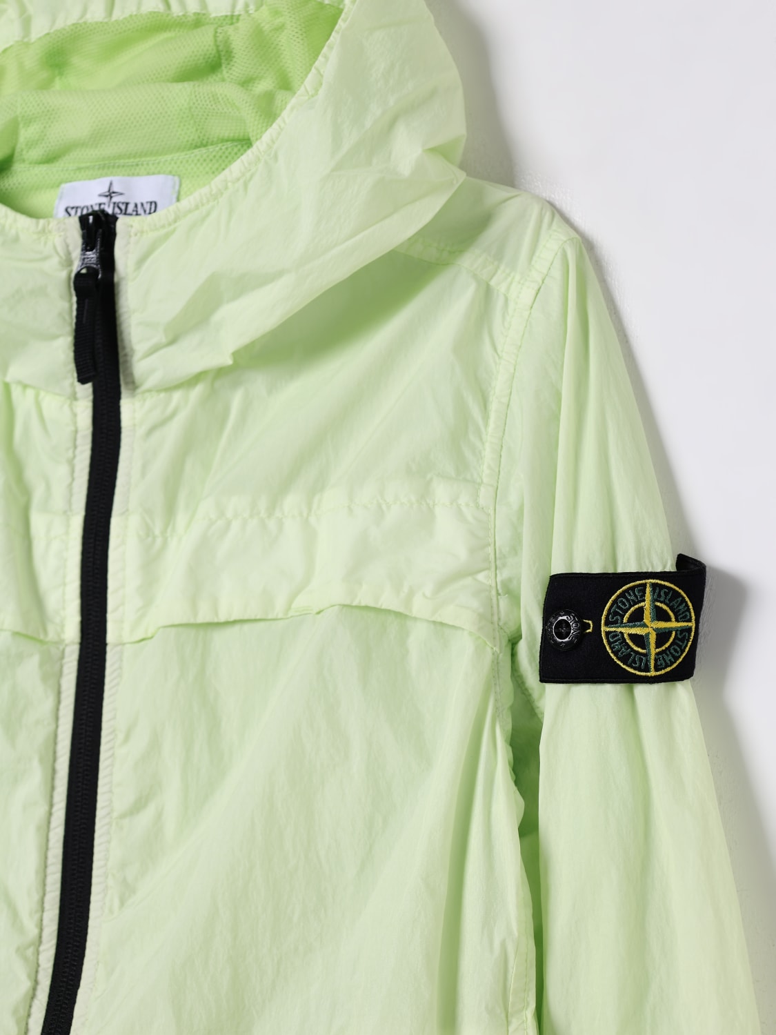 STONE ISLAND JUNIOR JACKET: Jacket kids Stone Island Junior, Mint - Img 3