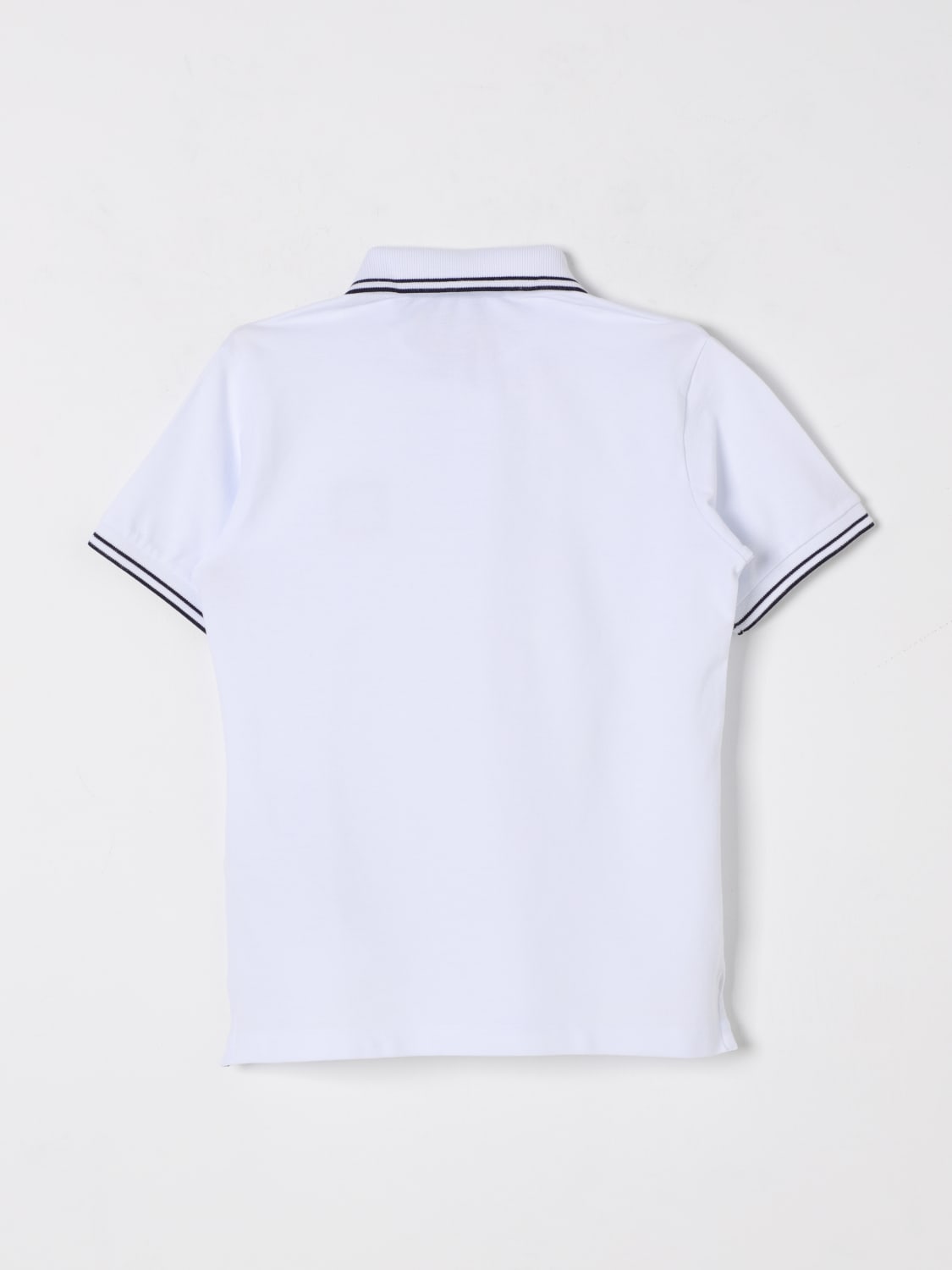 STONE ISLAND JUNIOR POLO: Polo enfant Stone Island Junior, Blanc - Img 2
