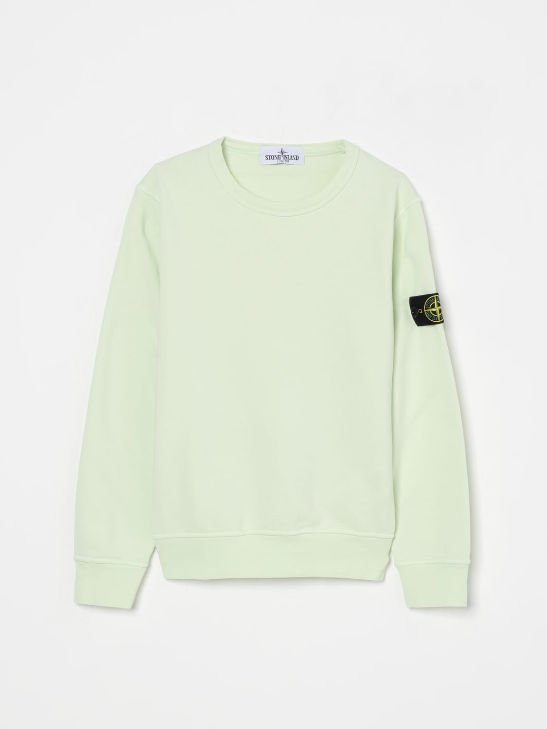 STONE ISLAND JUNIOR SWEATER: Sweater kids Stone Island Junior, Green - Img 1