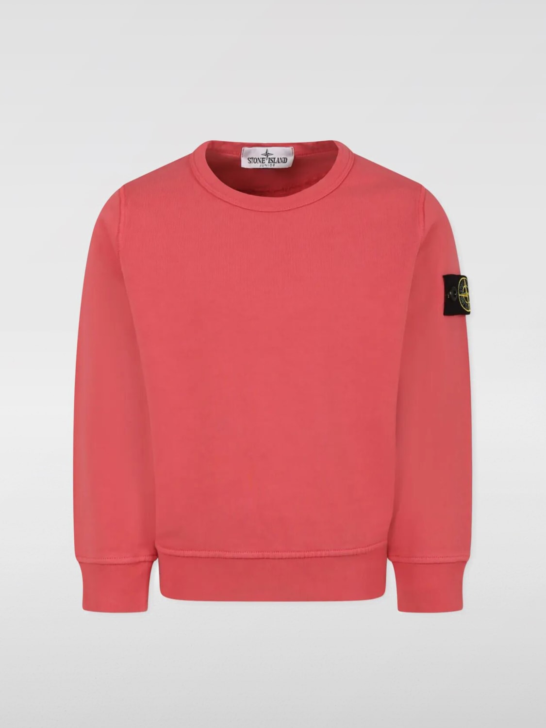 STONE ISLAND JUNIOR SWEATER: Sweater kids Stone Island Junior, Geranium - Img 1