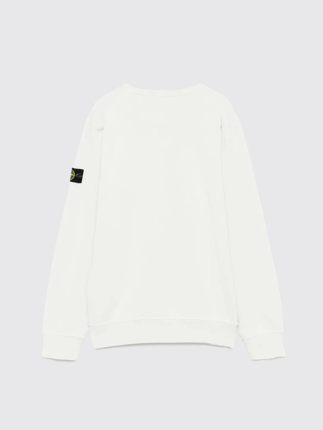 STONE ISLAND JUNIOR PULL: Pull enfant Stone Island Junior, Blanc 1 - Img 2