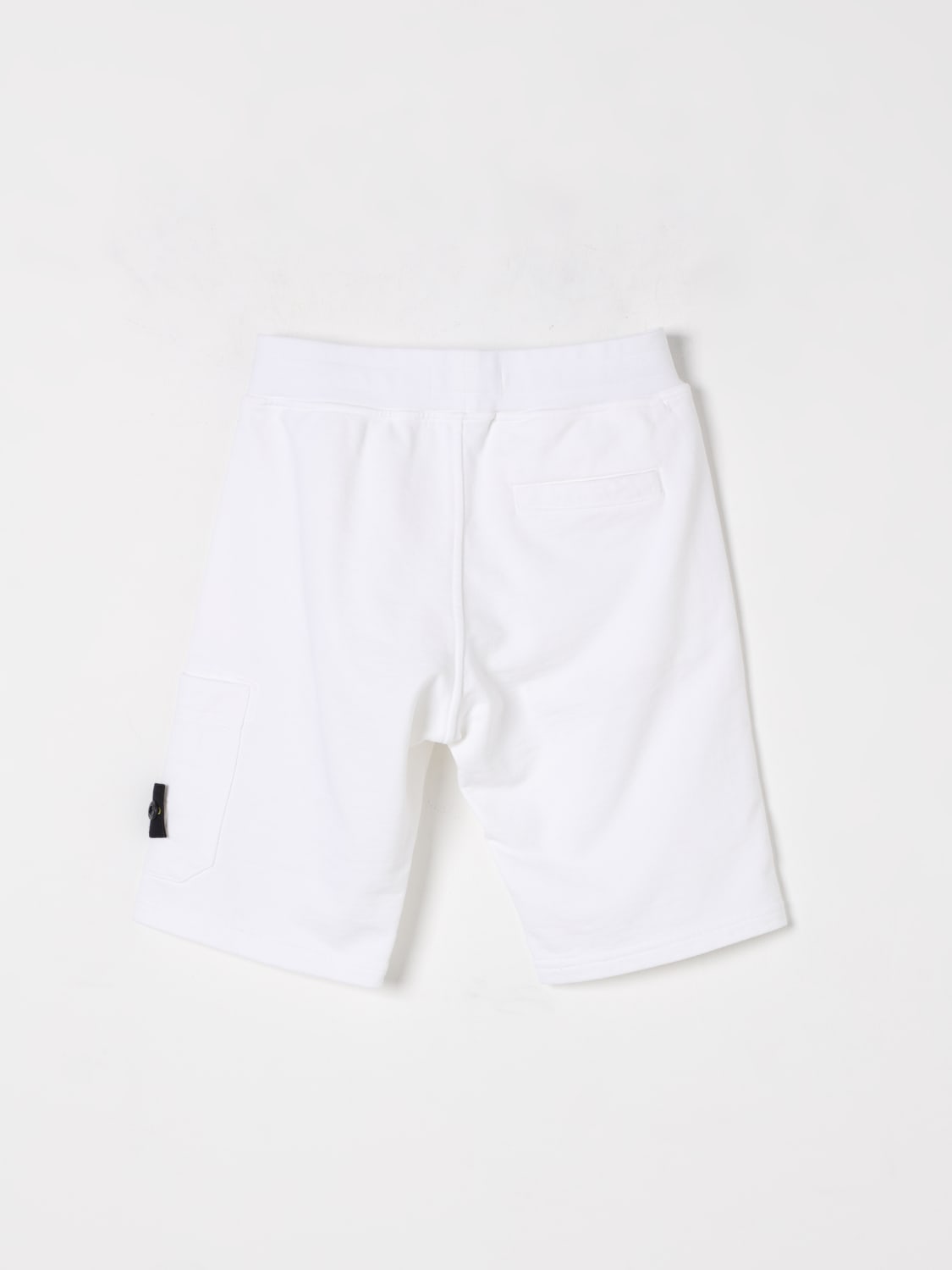 STONE ISLAND JUNIOR SHORTS: Shorts kids Stone Island Junior, White - Img 2