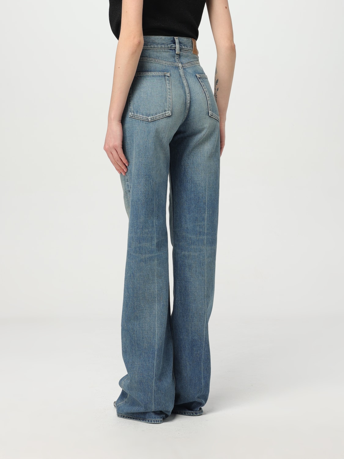 デニム・ジーパン SAINT LAURENT Woman Jeans Denim 823599YI863 4293 SAINT LAURENT: Jeans woman - Denim | Saint Laurent jeans