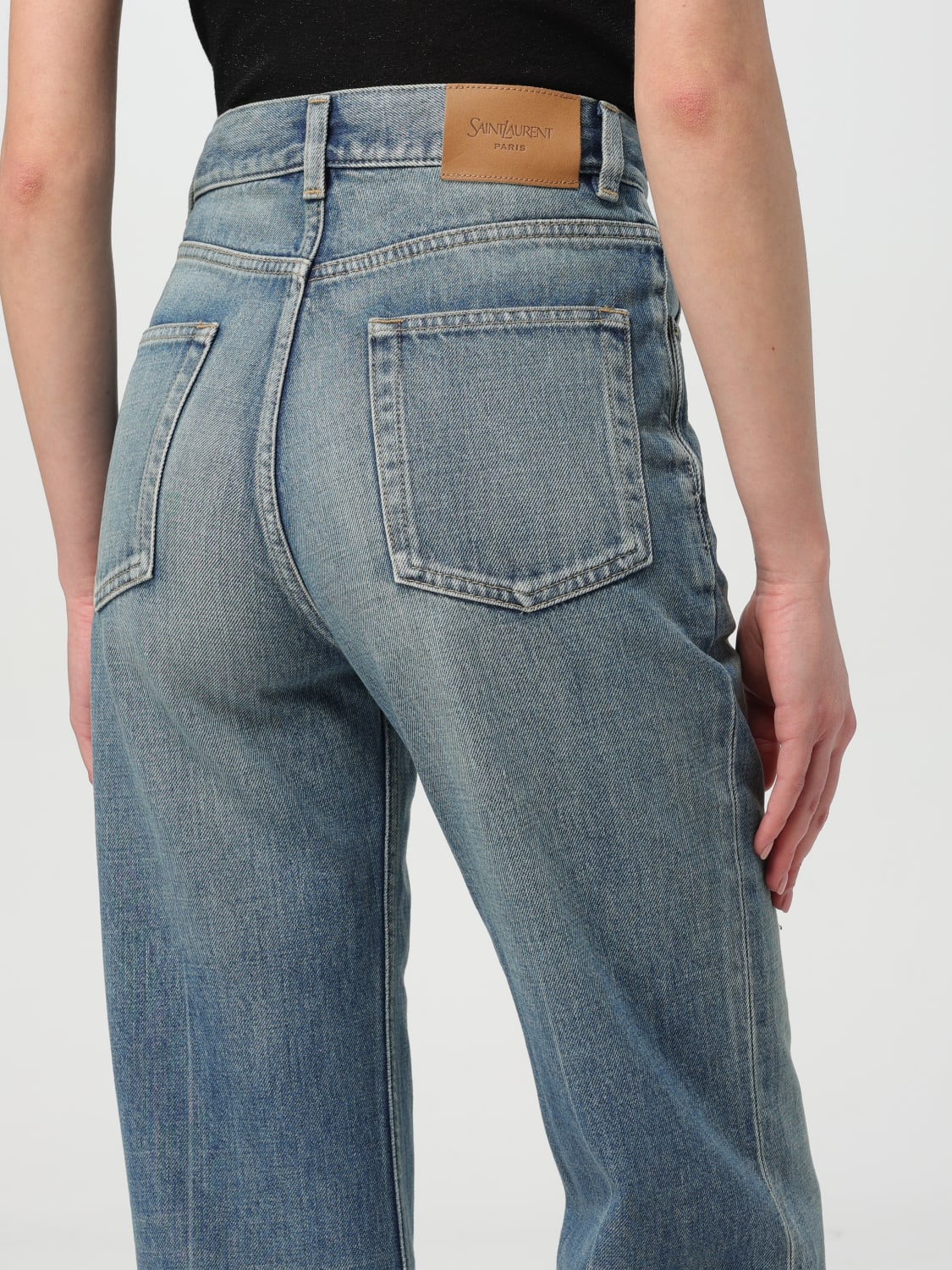 デニム・ジーパン Saint Laurent JEANS (823599YI863) SAINT LAURENT: Jeans woman - Denim | Saint Laurent jeans