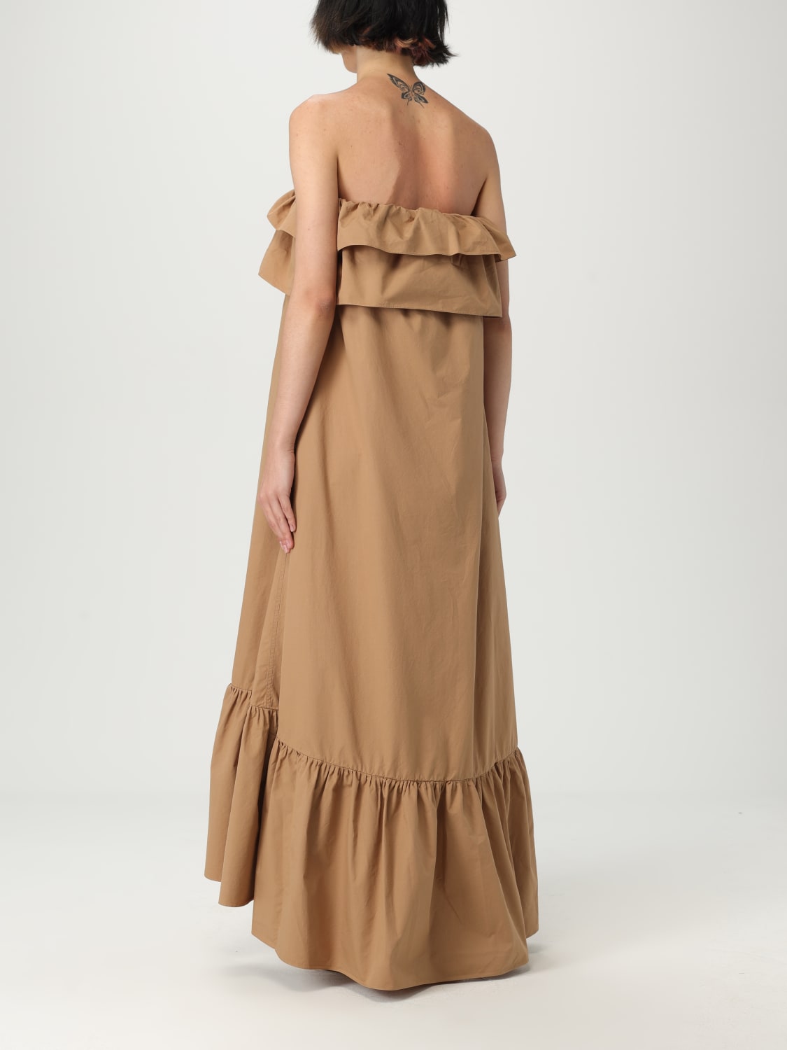 SAINT LAURENT DRESS: Dress woman Saint Laurent, Bronze - Img 2