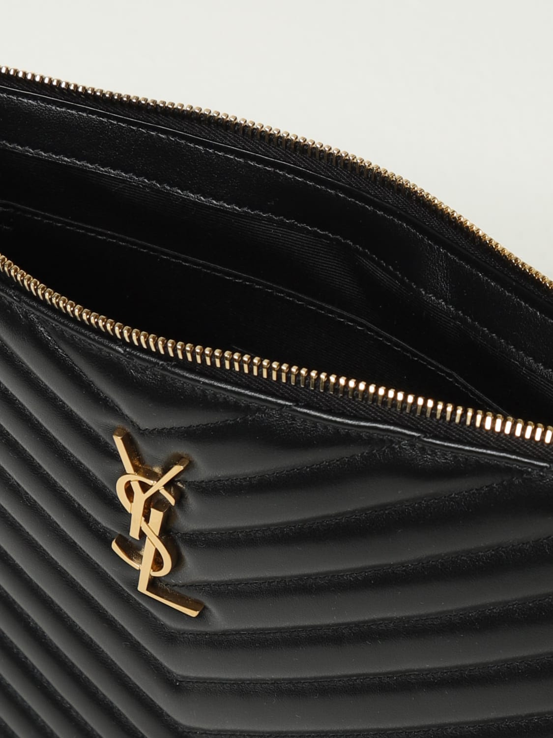 SAINT LAURENT HANDTASCHE: Schultertasche damen Saint Laurent, Schwarz - Img 4
