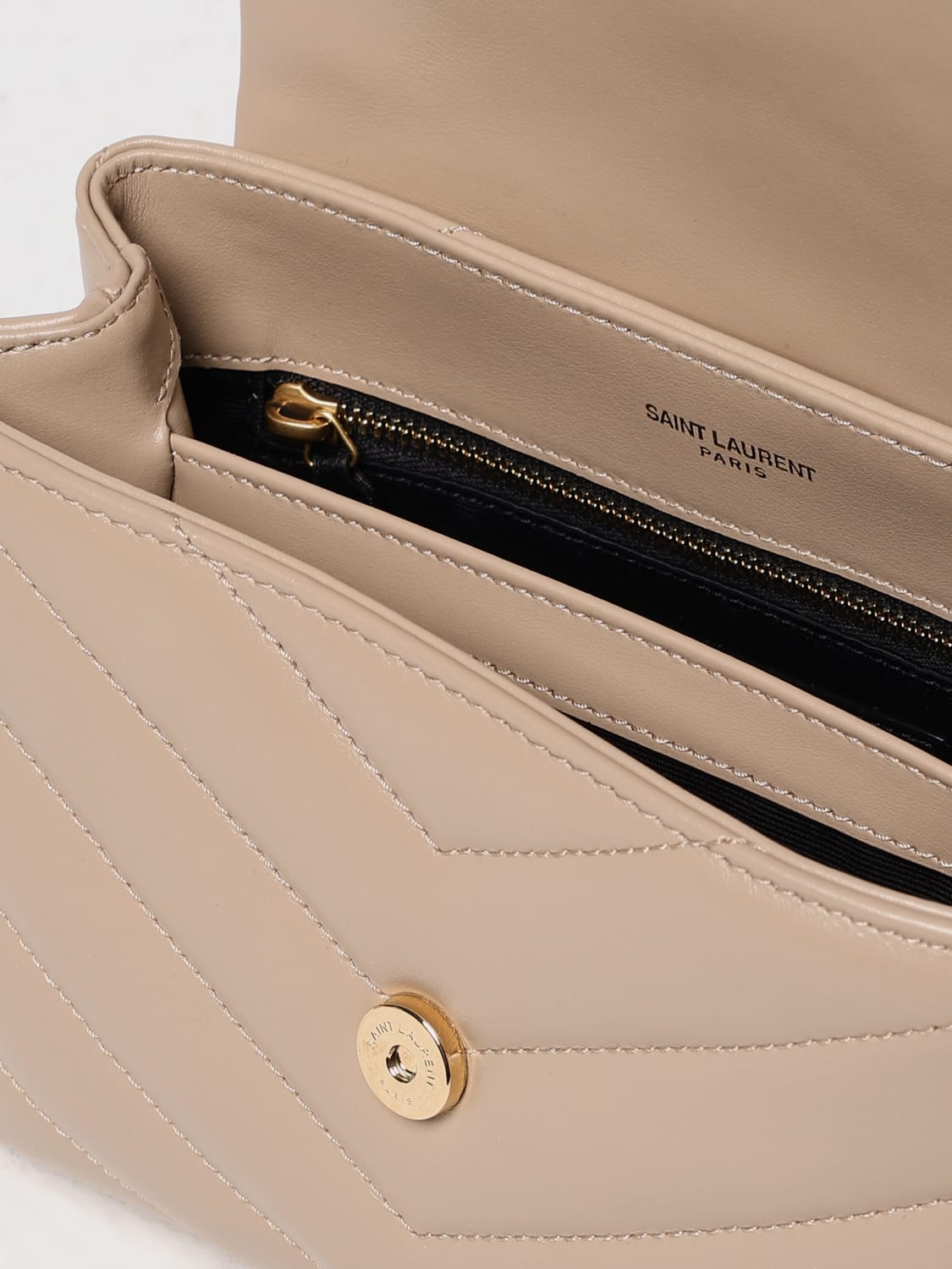 ショルダーバッグ・ポシェット SAINT LAURENT Woman Shoulder bag Beige 761554DV707 2721 SAINT LAURENT: Shoulder bag woman - Beige | Saint Laurent
