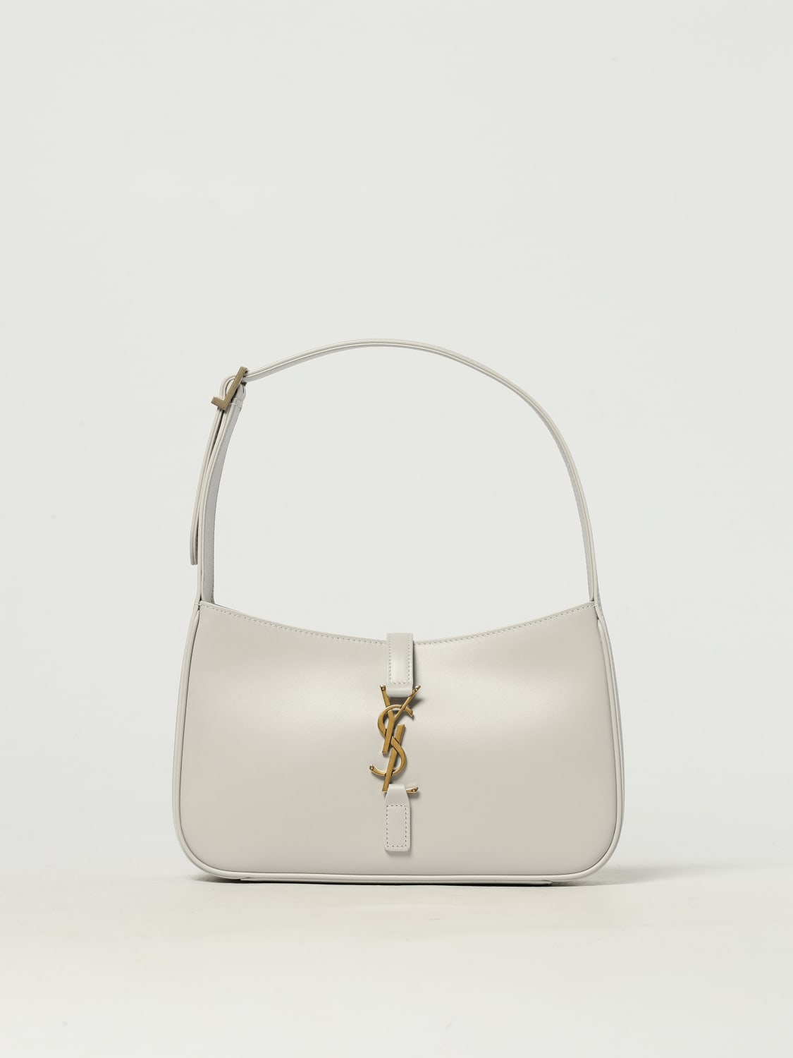 SAINT LAURENT MINI BAG: Shoulder bag woman Saint Laurent, Yellow Cream - Img 1