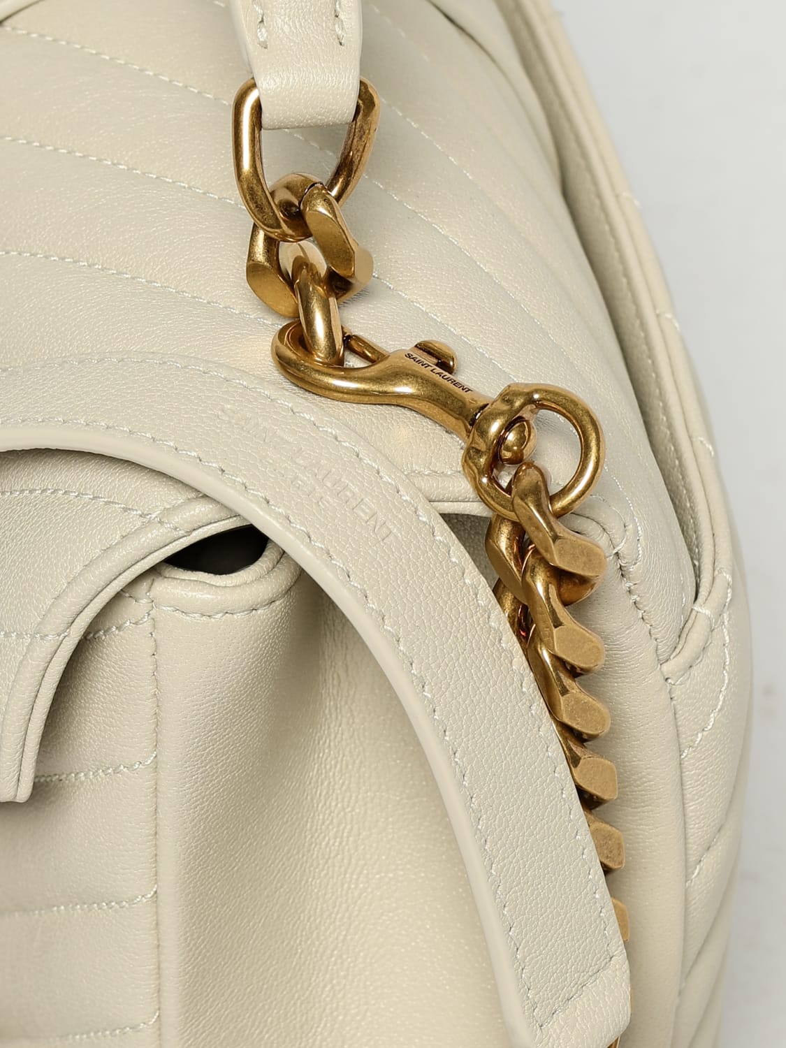 ハンドバッグ SAINT LAURENT Woman Handbag Yellow Cream 600279BRM07 9207 SAINT LAURENT: Shoulder bag woman - Yellow Cream | Saint