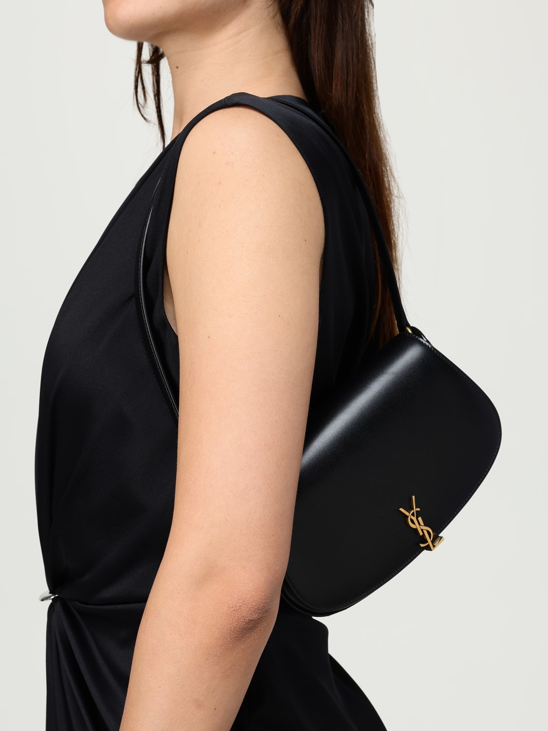 ショルダーバッグ・ポシェット SAINT LAURENT Woman Shoulder bag Black 7796420SX0W 1000 SAINT LAURENT: Shoulder bag woman - Black | Saint Laurent