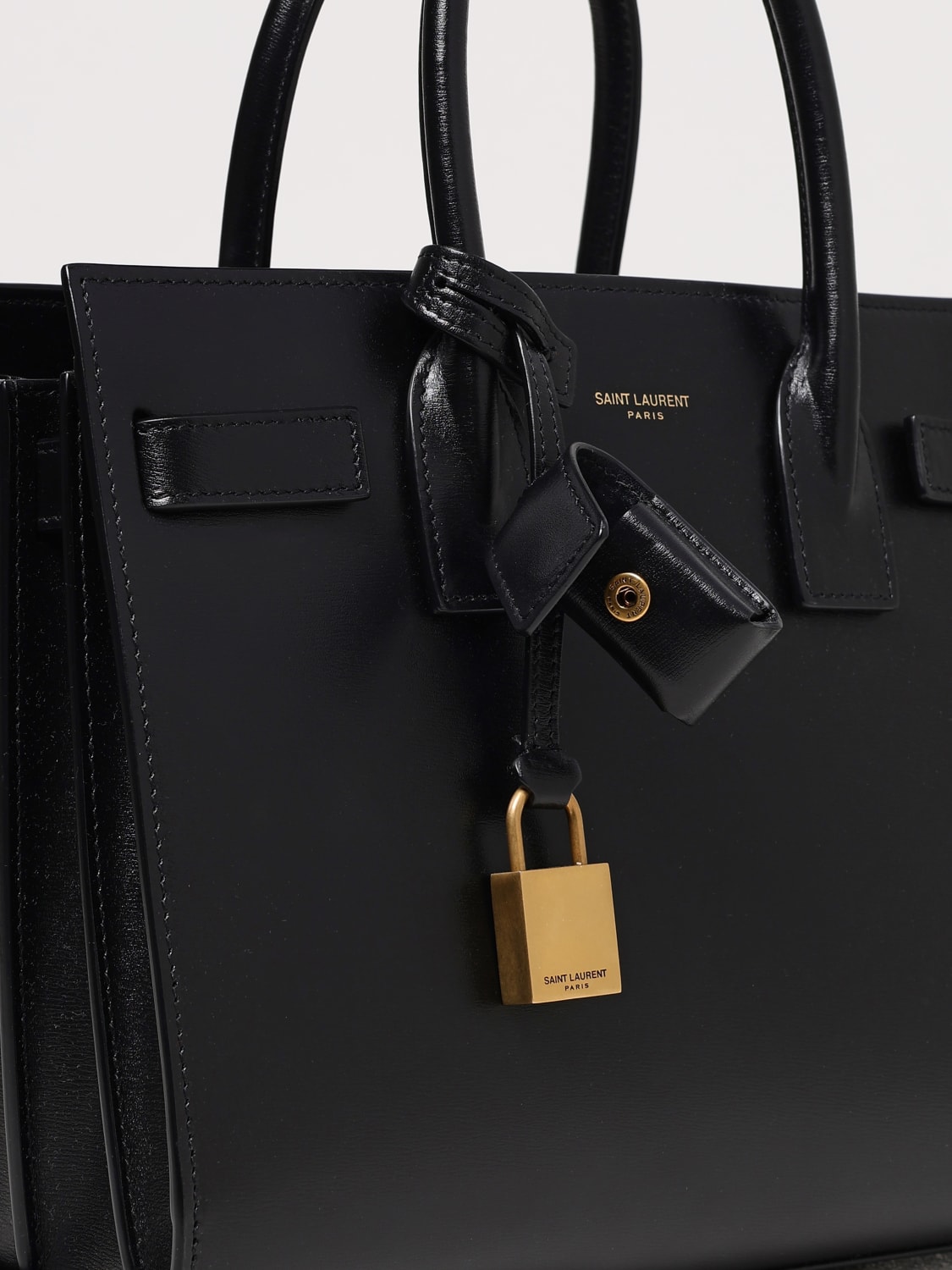 トートバッグ SAINT LAURENT Woman Tote bags Black 42186302G9W 1000 SAINT LAURENT: Shoulder bag woman - Black | Saint Laurent tote bag