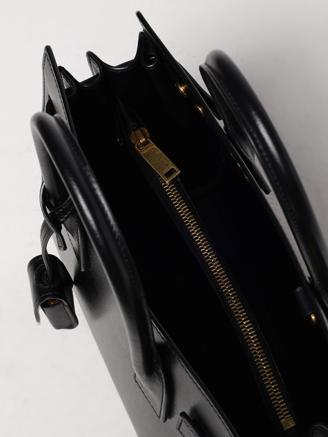 SAINT LAURENT: Shoulder bag woman - Black | Saint Laurent tote bag