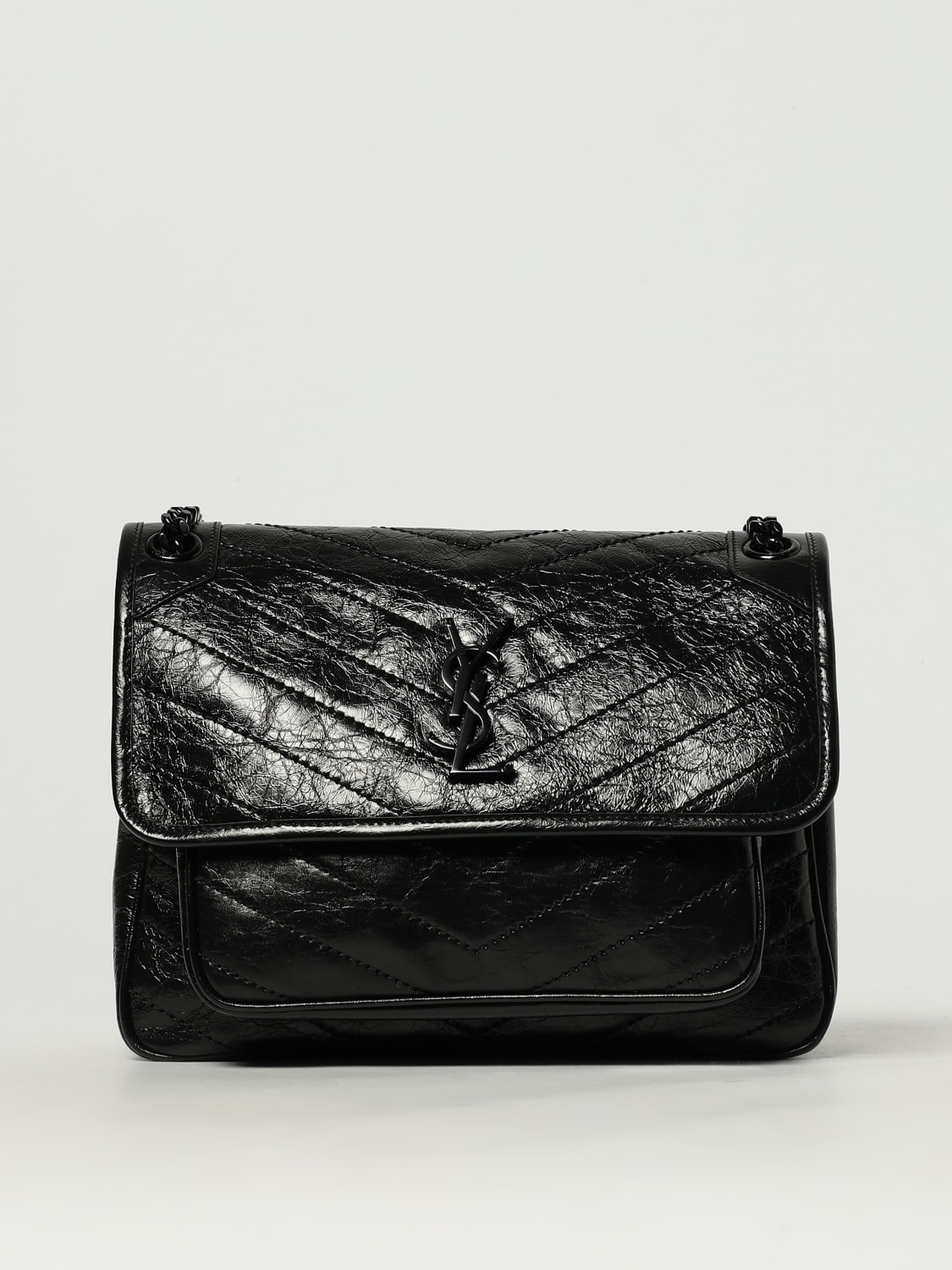 ショルダーバッグ・ポシェット SAINT LAURENT Woman Shoulder bag Black 6331840EN08 1000 SAINT LAURENT: Shoulder bag woman - Black | Saint Laurent