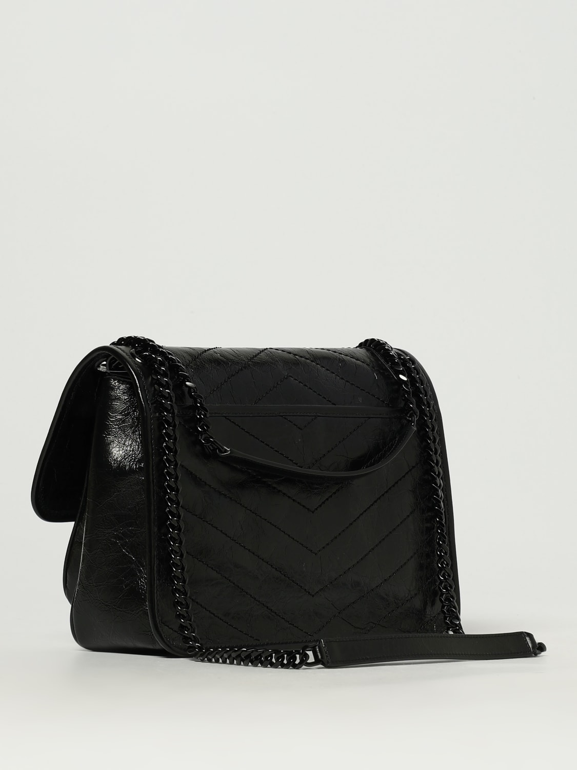ショルダーバッグ・ポシェット SAINT LAURENT Woman Shoulder bag Black 6331840EN08 1000 SAINT LAURENT: Shoulder bag woman - Black | Saint Laurent