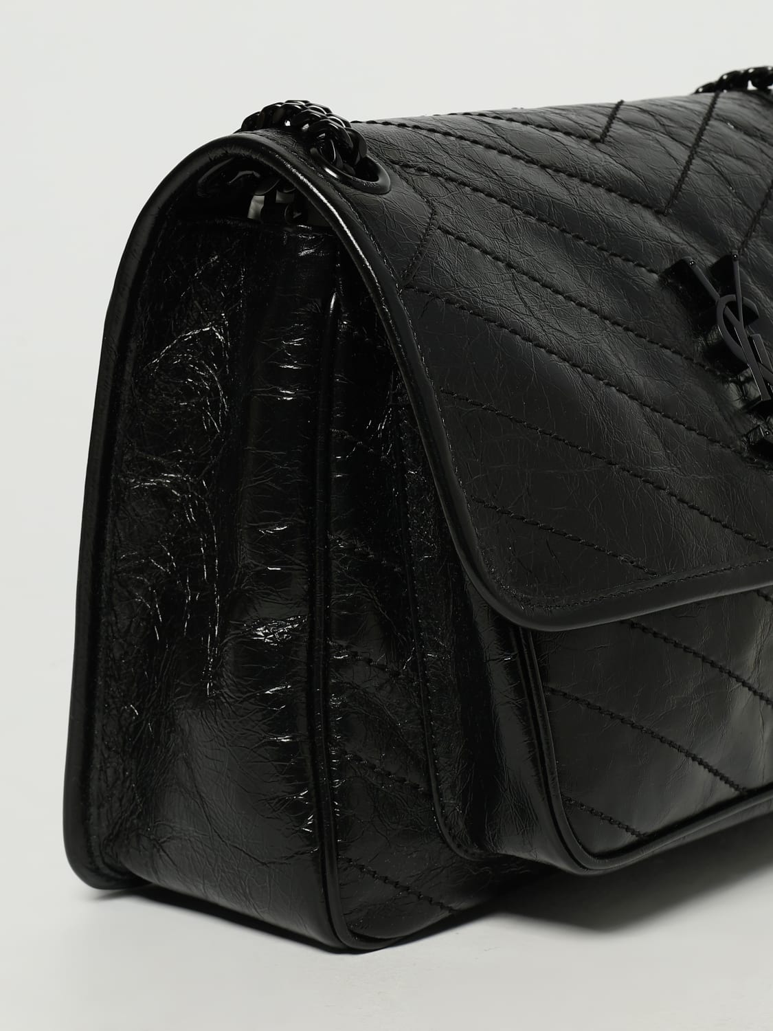 ショルダーバッグ・ポシェット SAINT LAURENT Woman Shoulder bag Black 6331840EN08 1000 SAINT LAURENT: Shoulder bag woman - Black | Saint Laurent